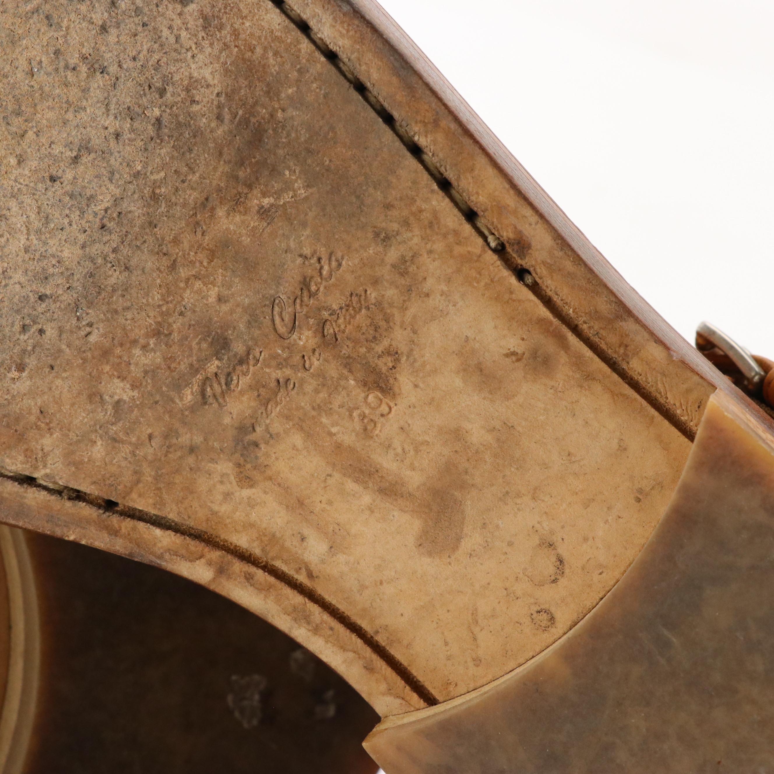 Ann Demeulemeester Mid-Calf and Henry Beguelin Riding Boots in Leather