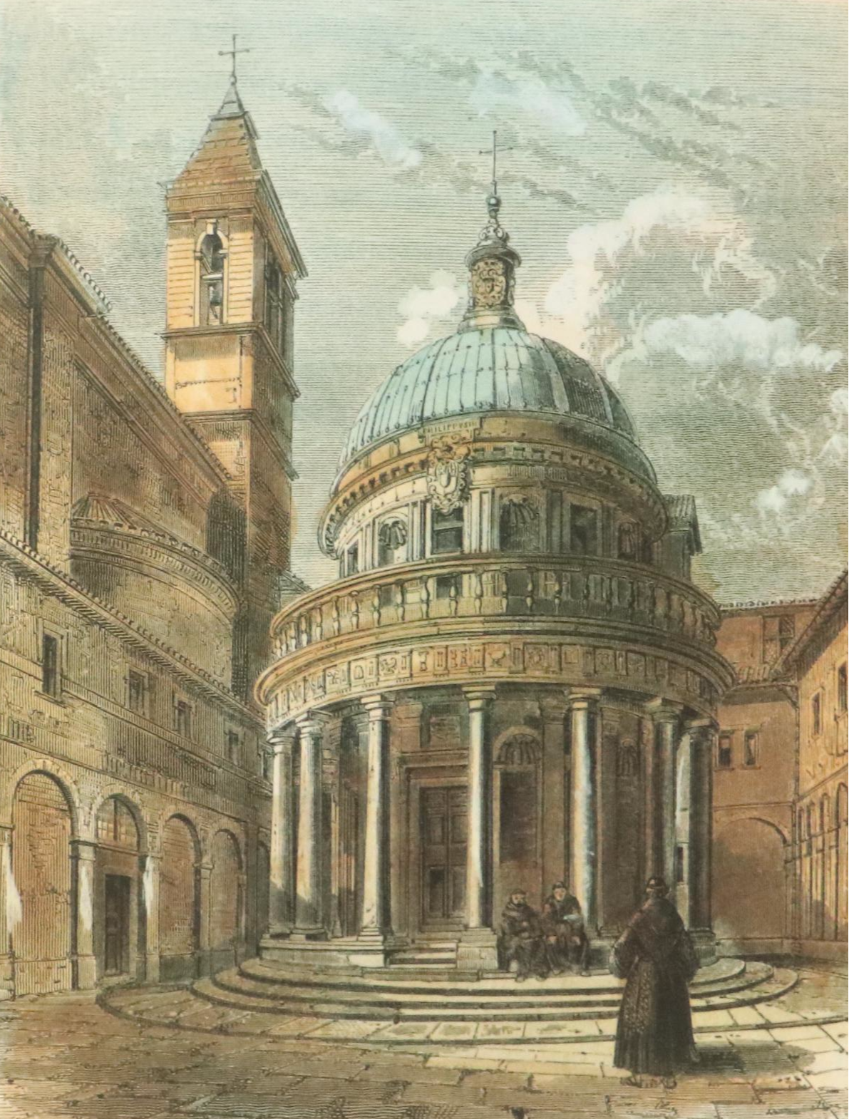 Portfolio of Offset Lithographs "Rome Dans Sa Grandeur" and Other Print