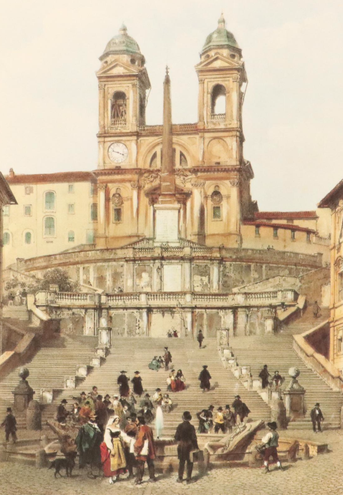 Portfolio of Offset Lithographs "Rome Dans Sa Grandeur" and Other Print