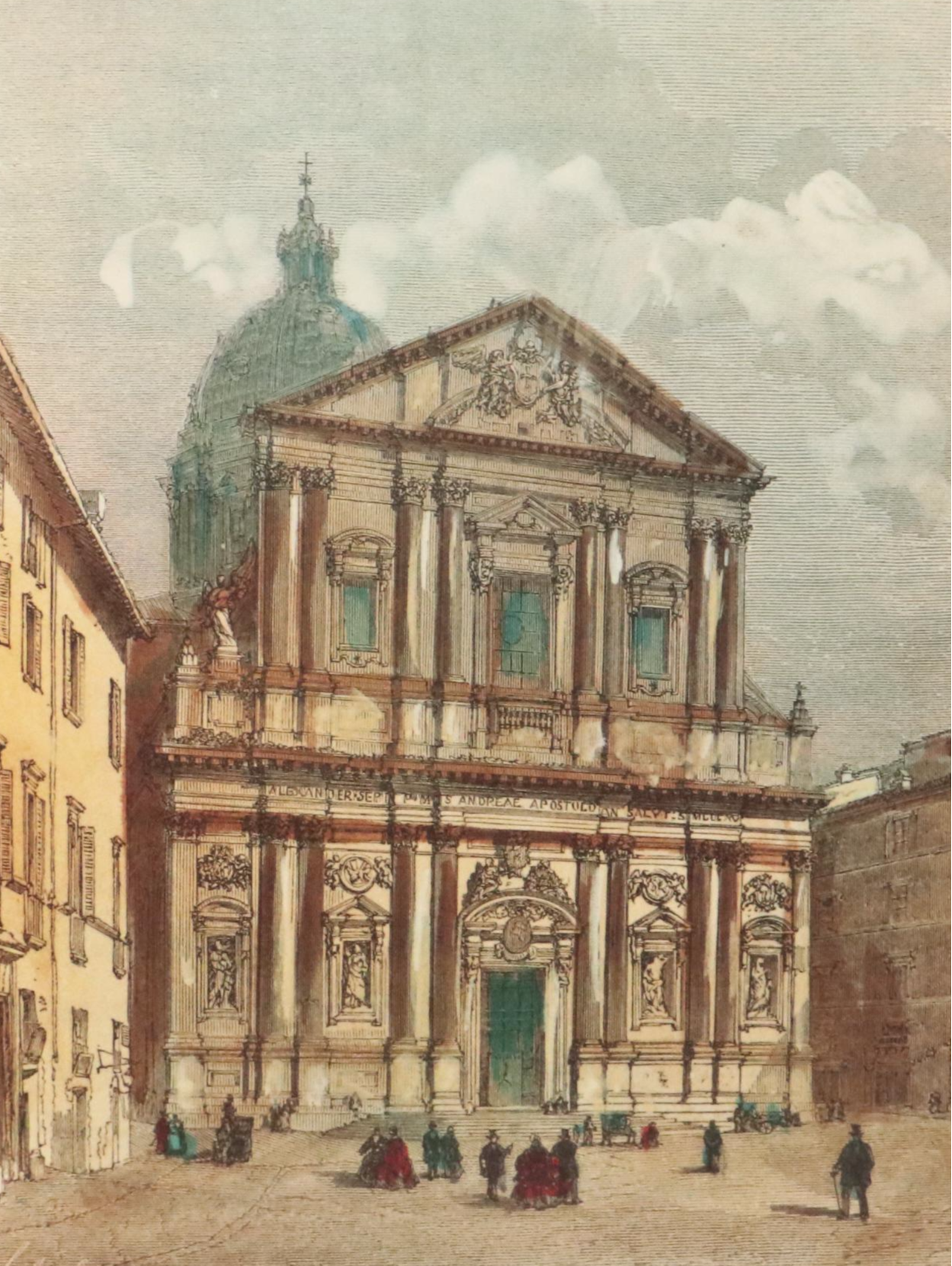 Portfolio of Offset Lithographs "Rome Dans Sa Grandeur" and Other Print