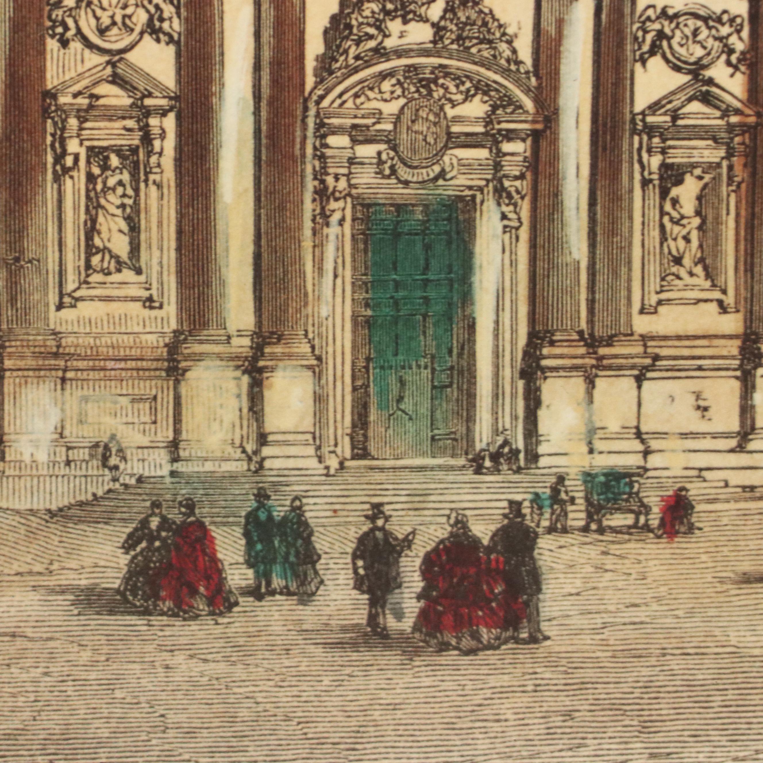 Portfolio of Offset Lithographs "Rome Dans Sa Grandeur" and Other Print