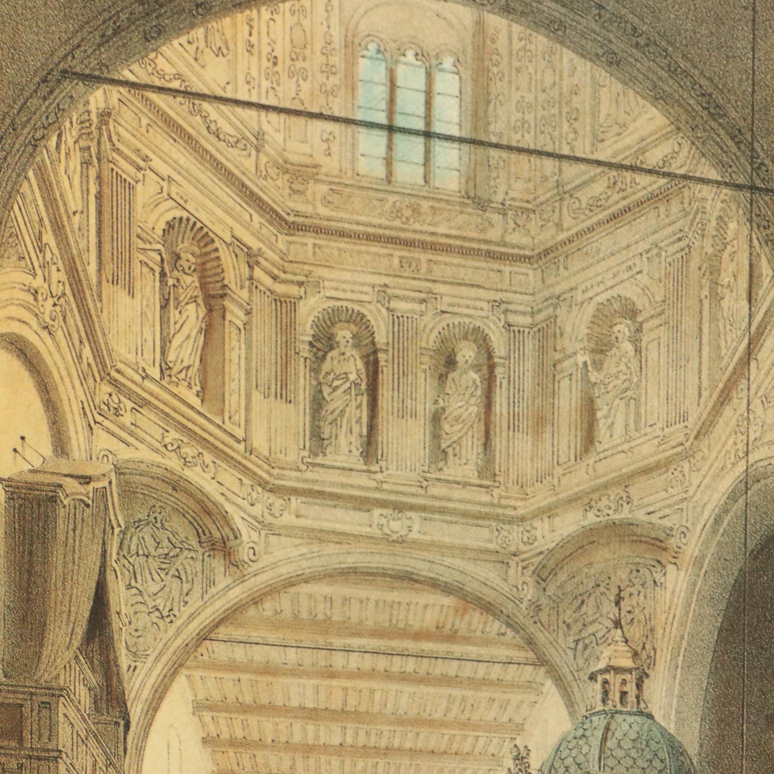 Portfolio of Offset Lithographs "Rome Dans Sa Grandeur" and Other Print