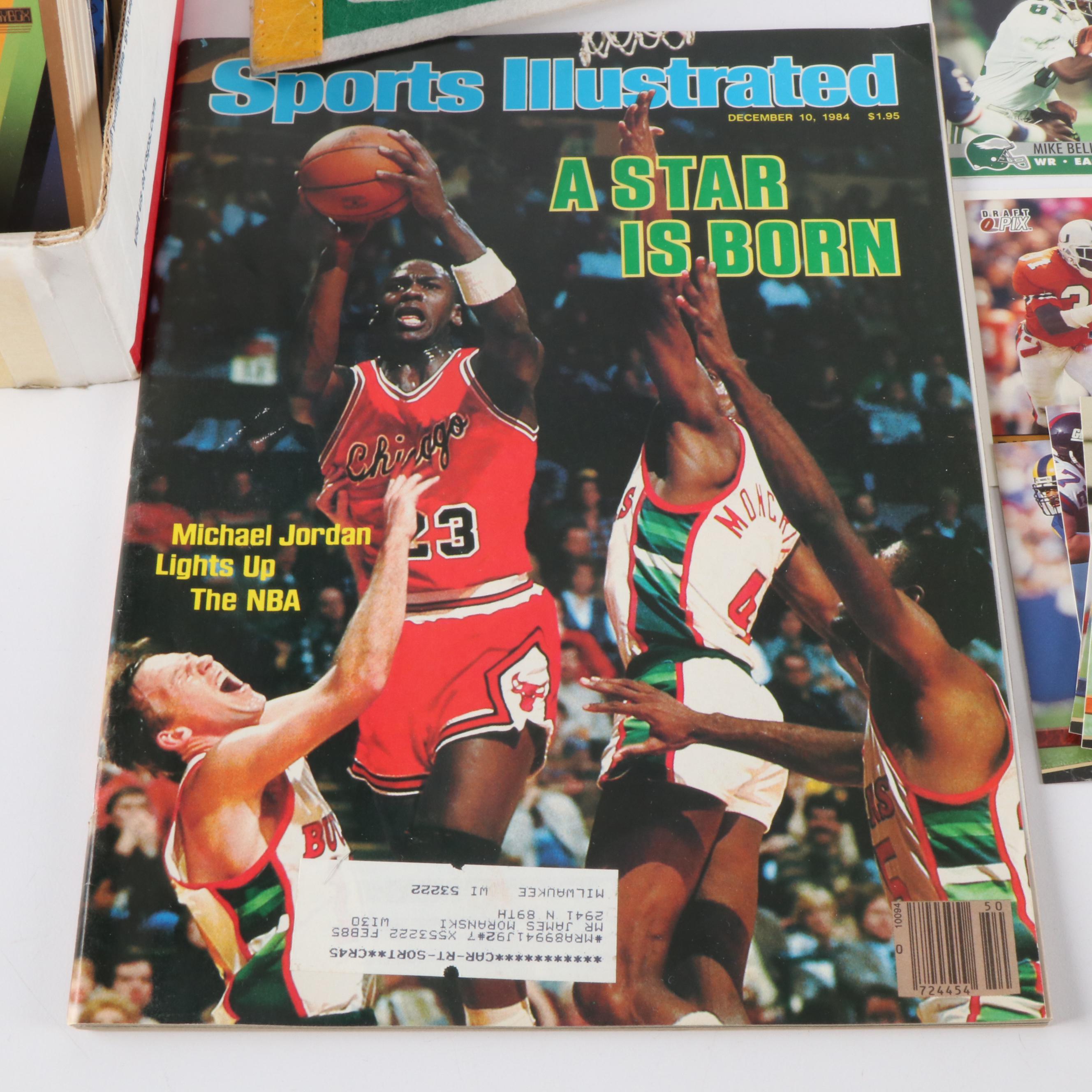 Eleven Boxes of Baseball, Football, Hockey, Basketball Cards & More, 80s to 90s