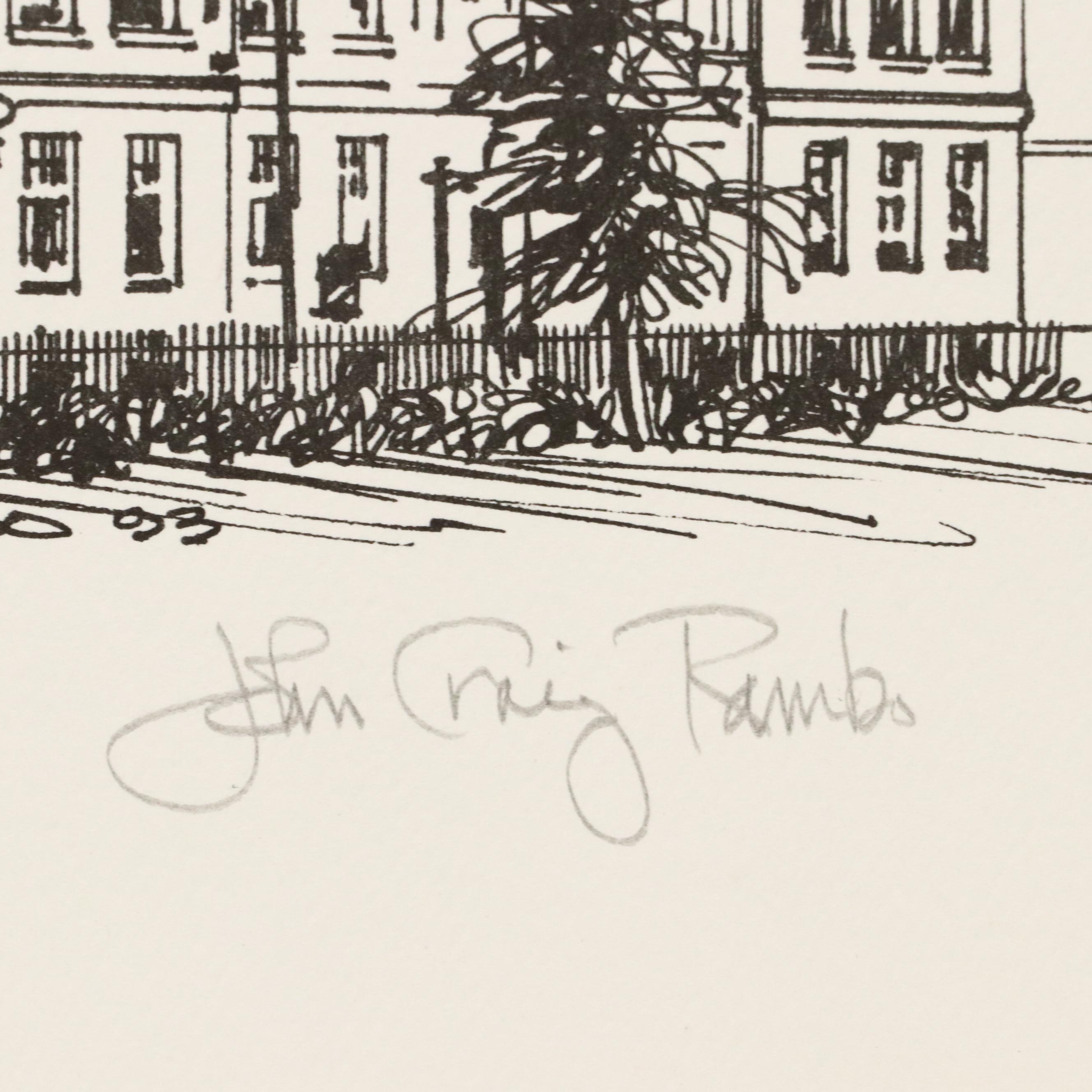 Portfolio of Offset Lithographs "Rome Dans Sa Grandeur" and Other Print