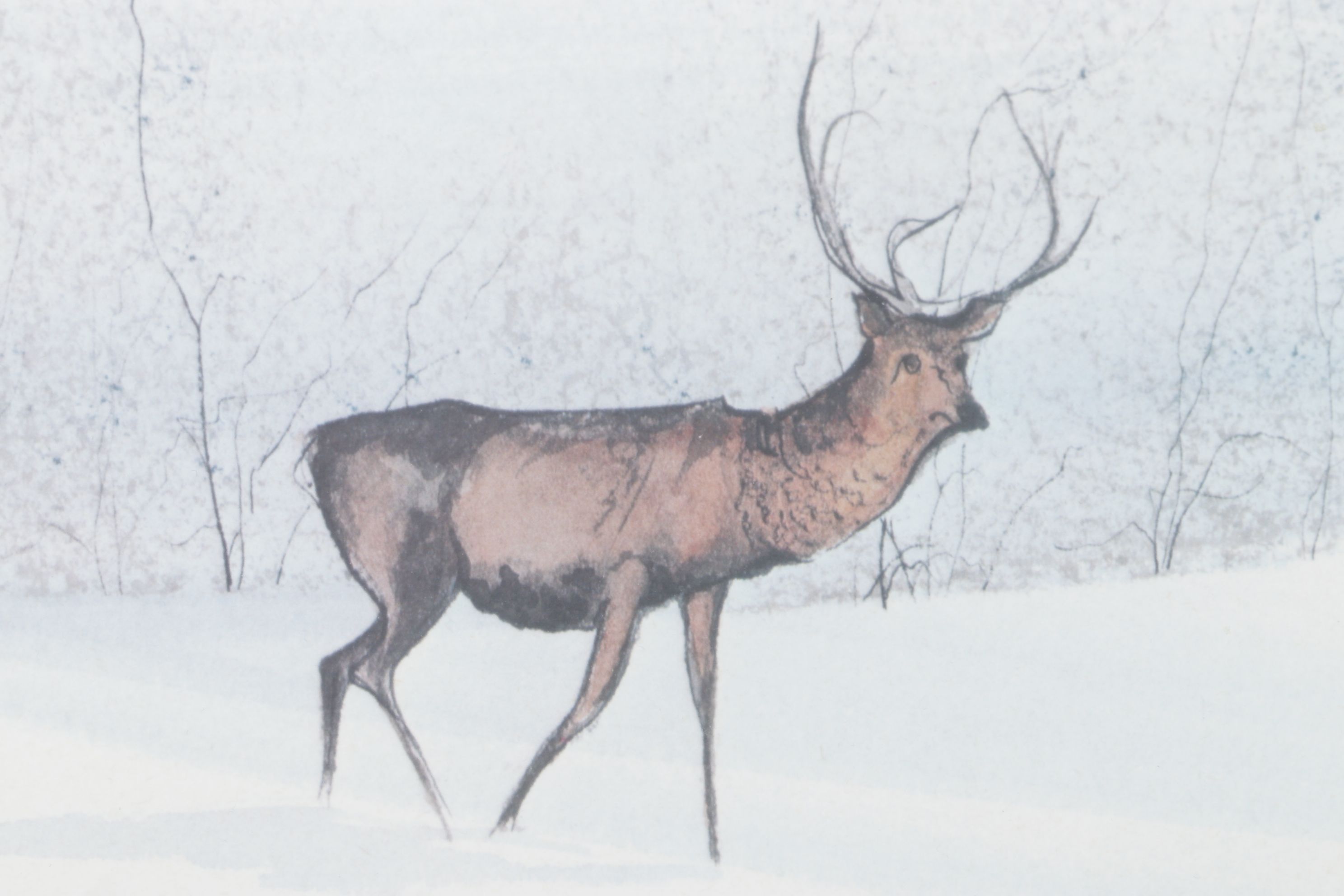 Offset Lithograph After Patricia Buckley Moss "Monarch", 1986