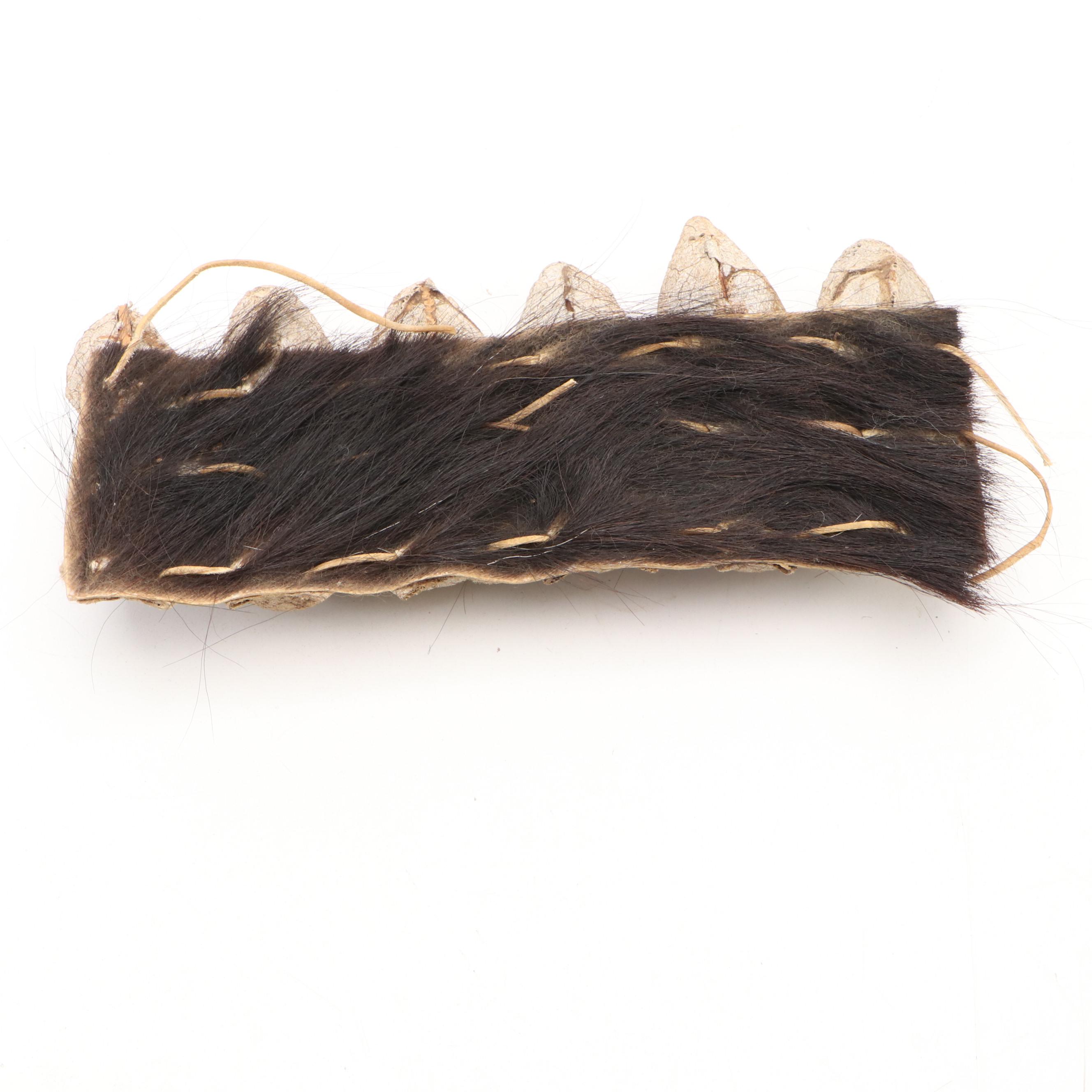 Zulu "Mahfahlawani" Cocoon Ankle Rattles, Plains War Club, More, 20th C.