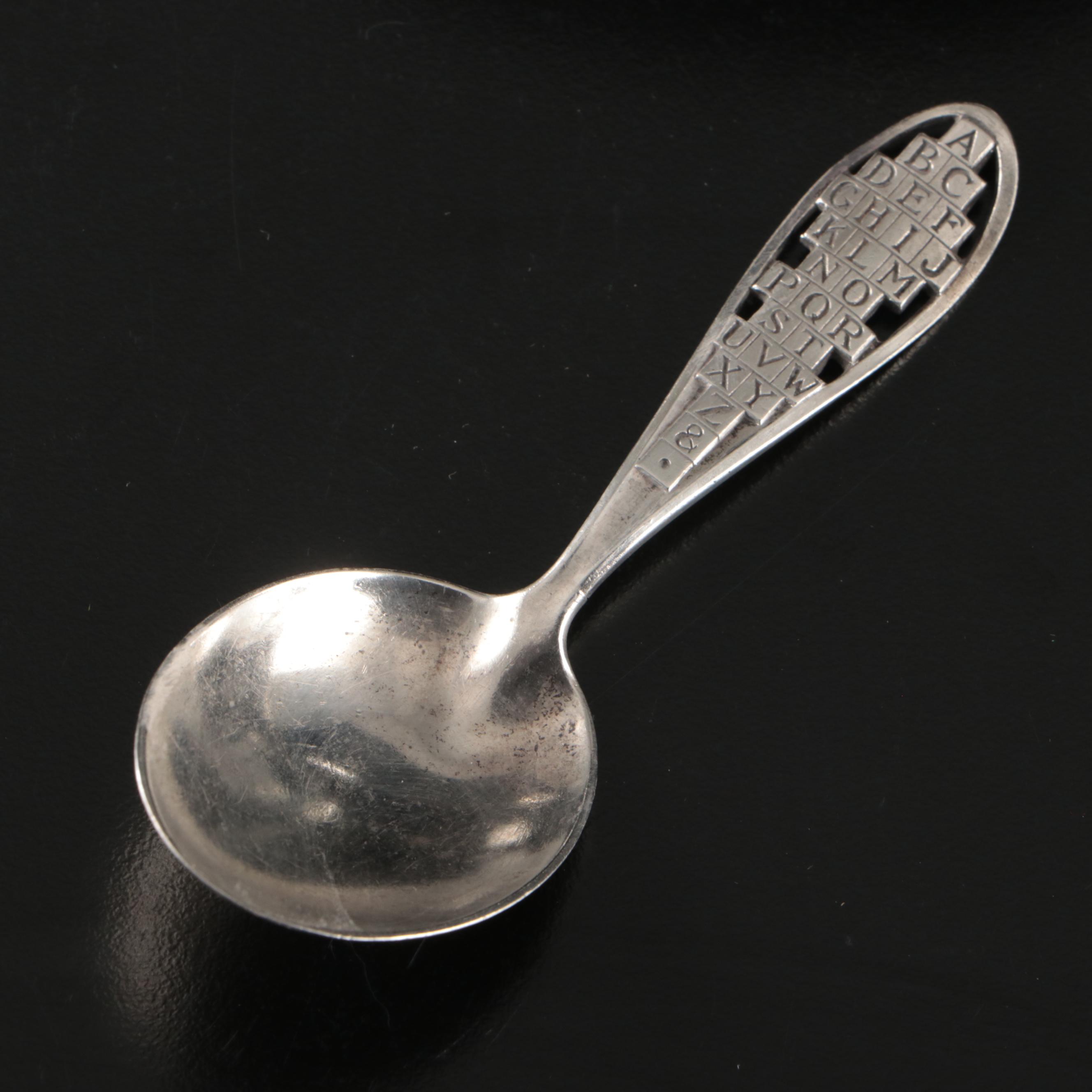 American Sterling Silver Bowls and Baby Spoon, Early to Mid 20th Century
