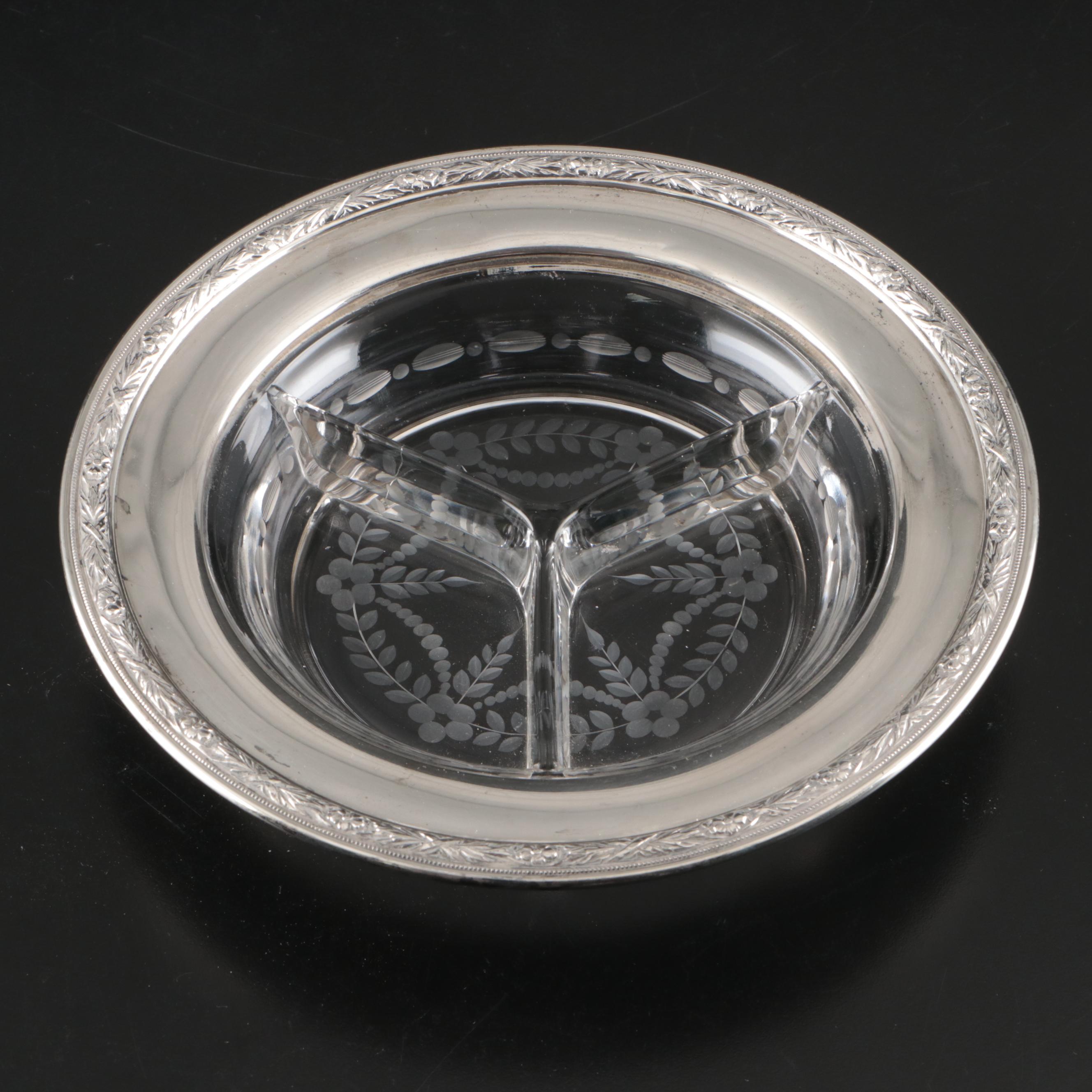 American Sterling Silver Bowls and Baby Spoon, Early to Mid 20th Century