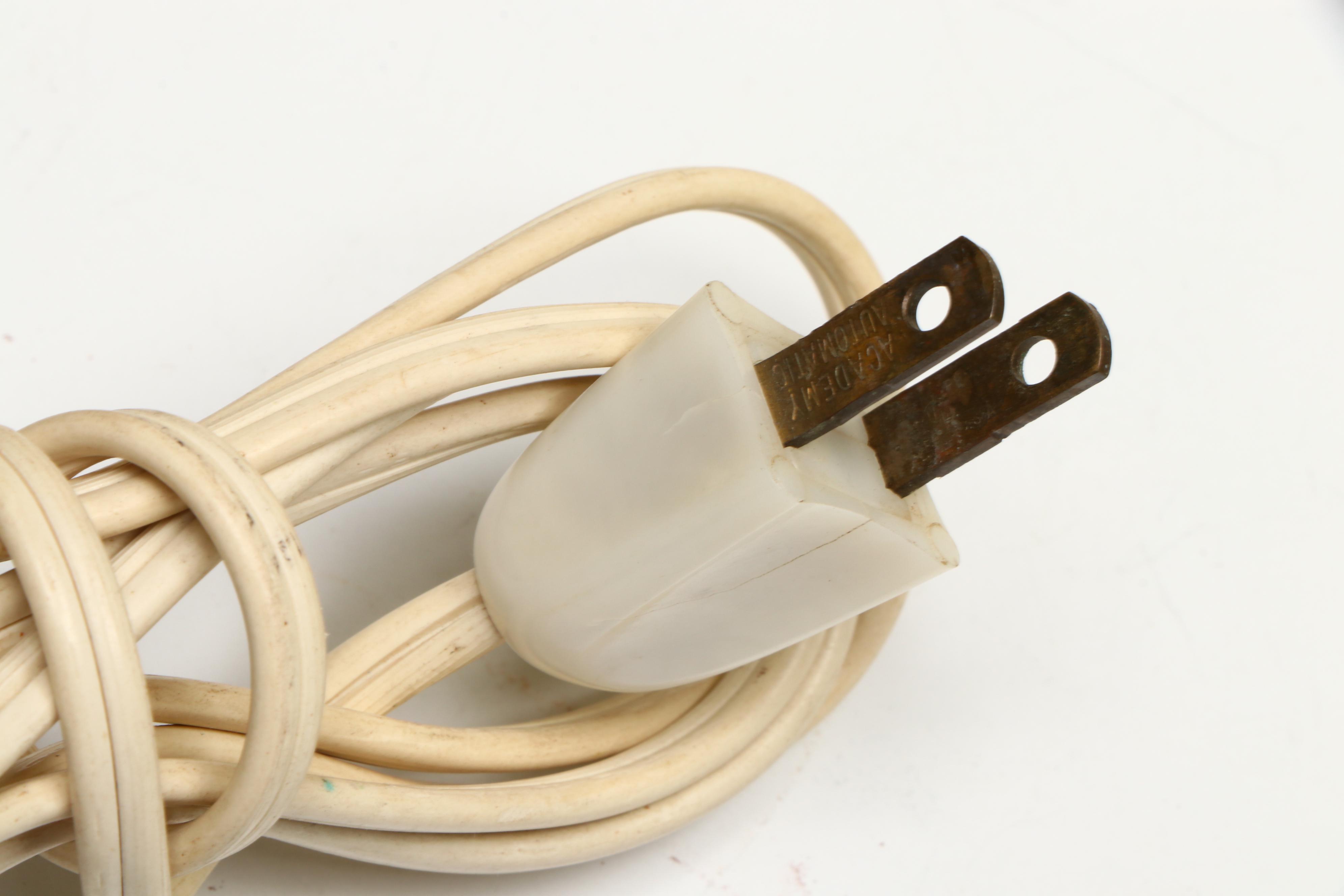 Hobnail Vaseline Opalescent Glass Oil Lamp and Table Lamp