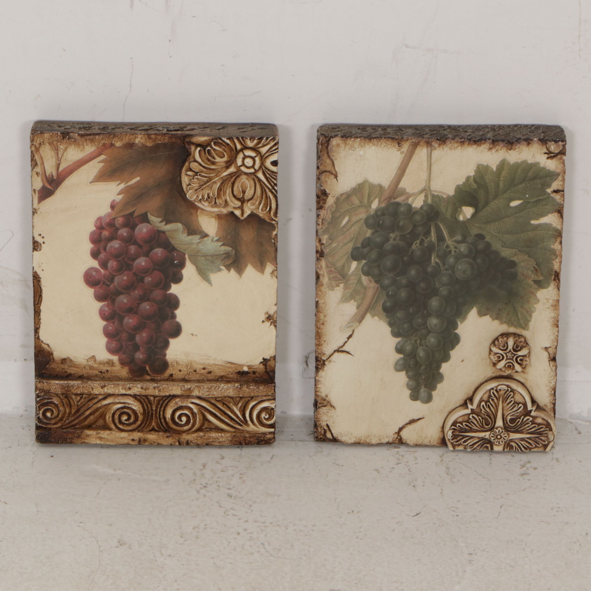 Framed "Far Niente" Cabernet Sauvignon Label & Other Wine Wall Decor