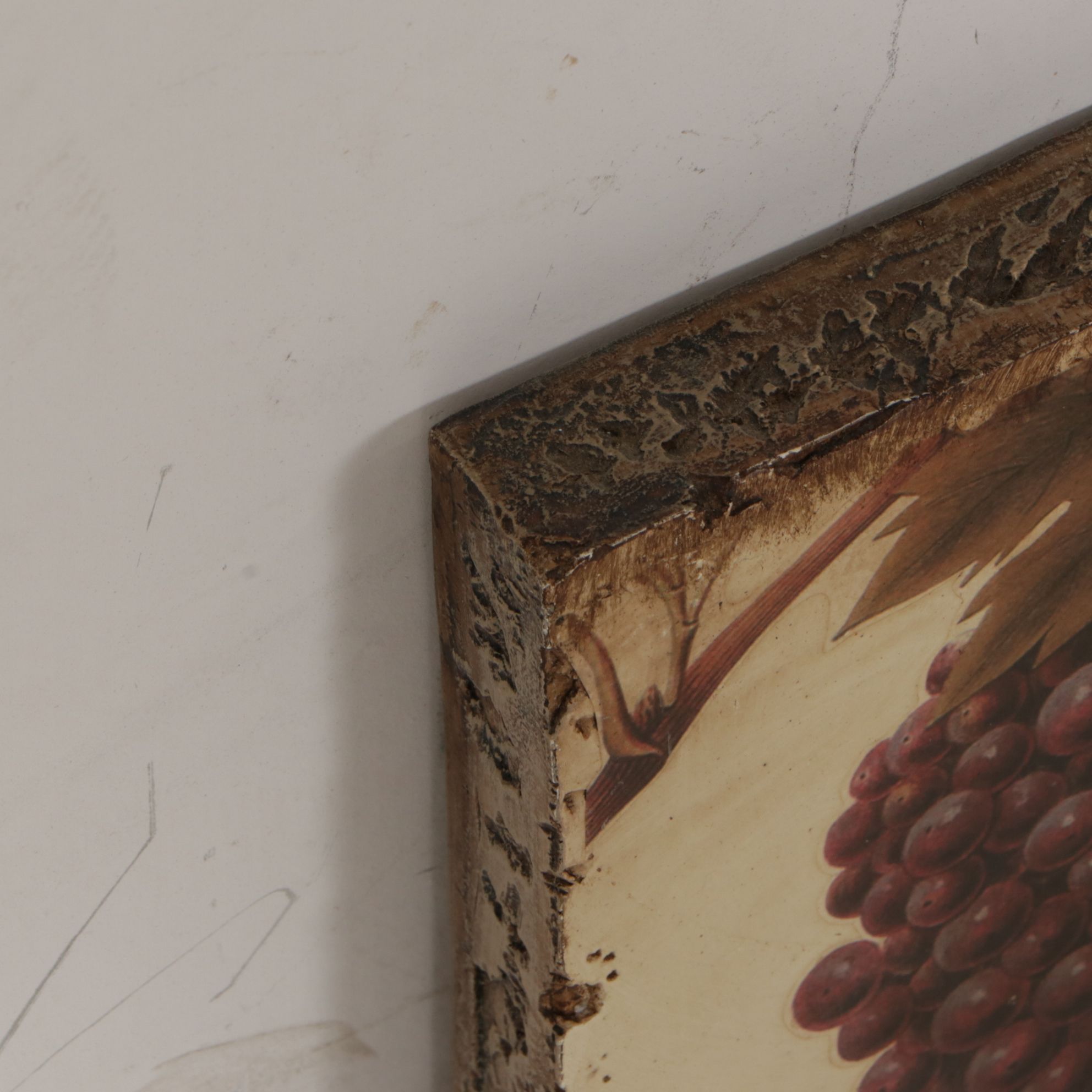 Framed "Far Niente" Cabernet Sauvignon Label & Other Wine Wall Decor