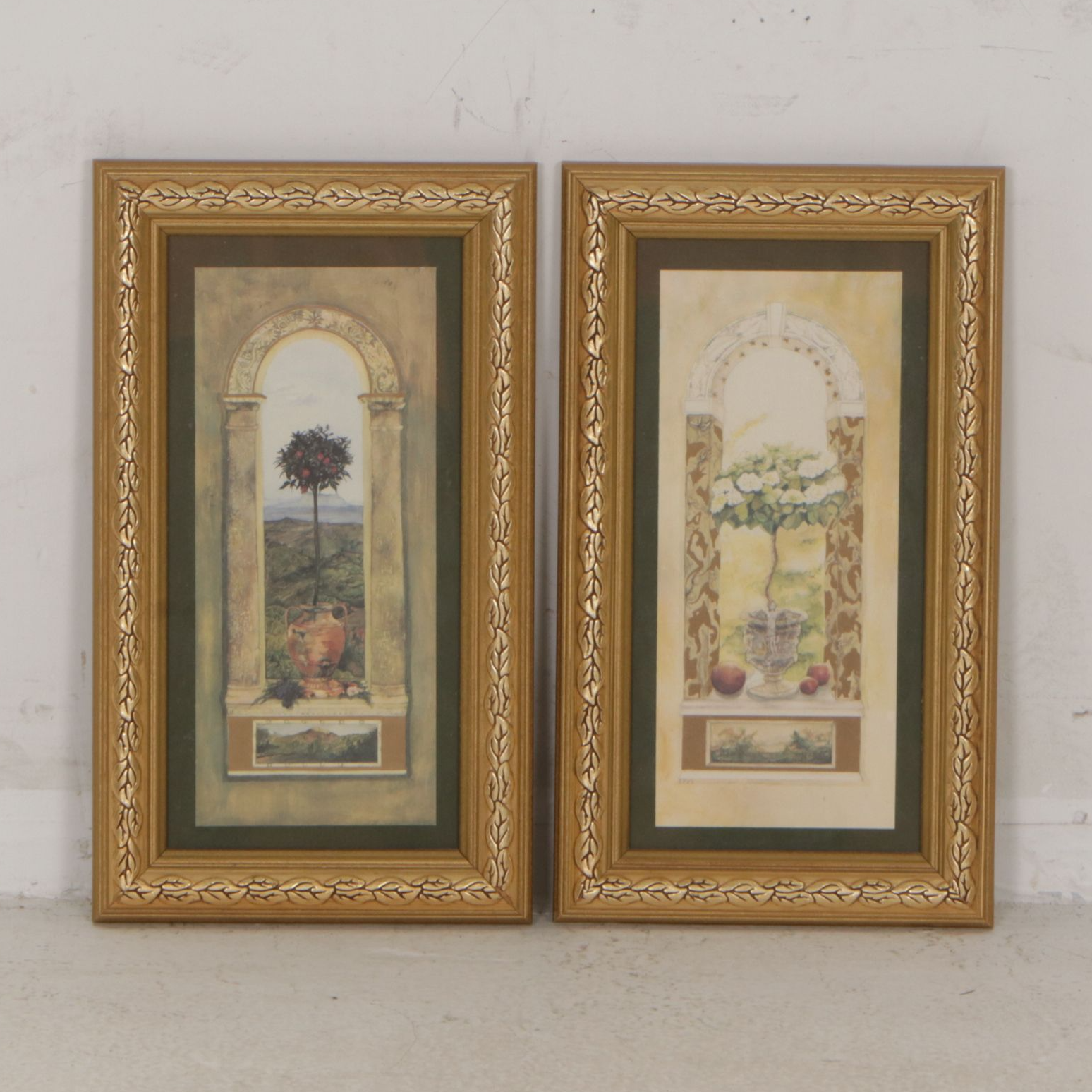 Framed "Far Niente" Cabernet Sauvignon Label & Other Wine Wall Decor