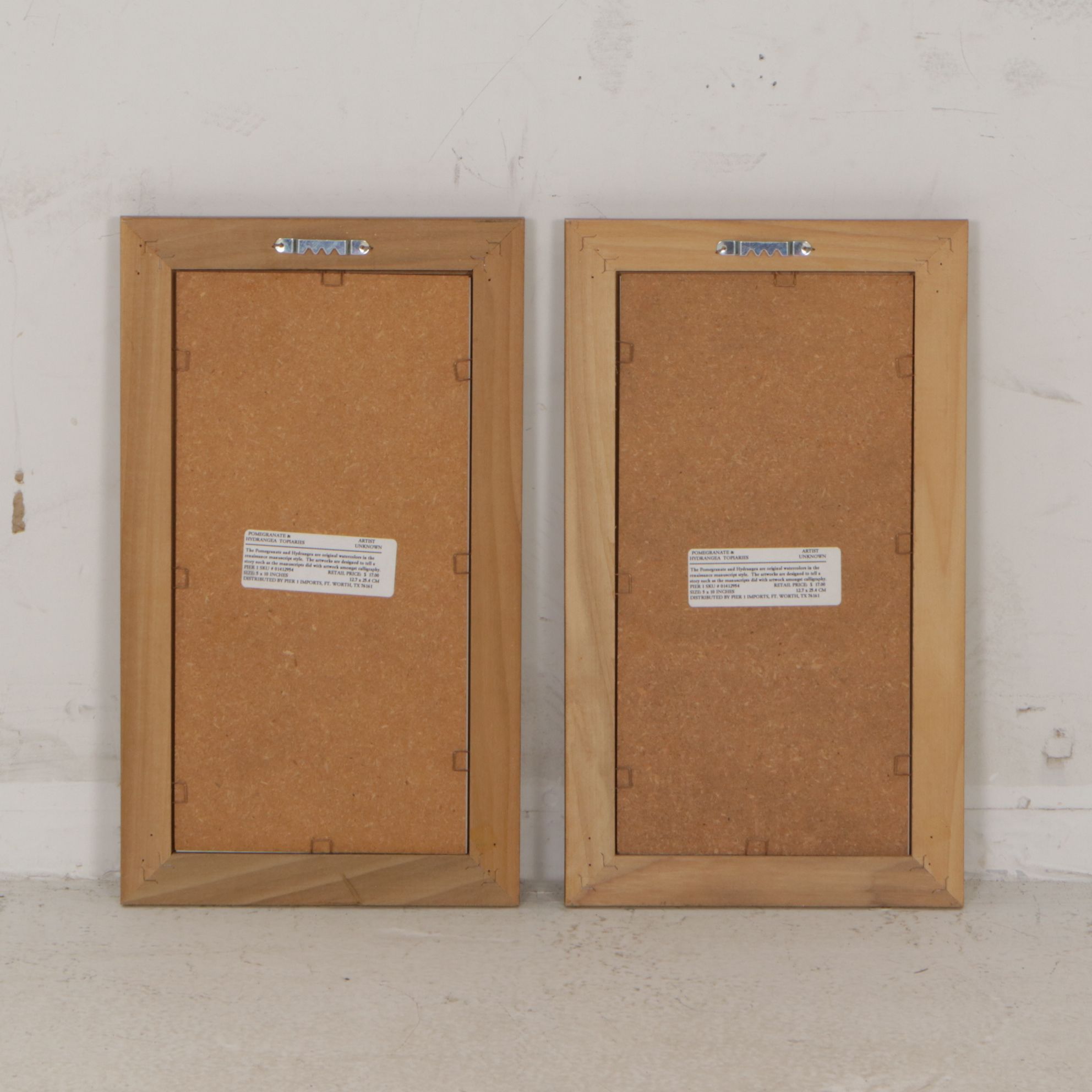 Framed "Far Niente" Cabernet Sauvignon Label & Other Wine Wall Decor