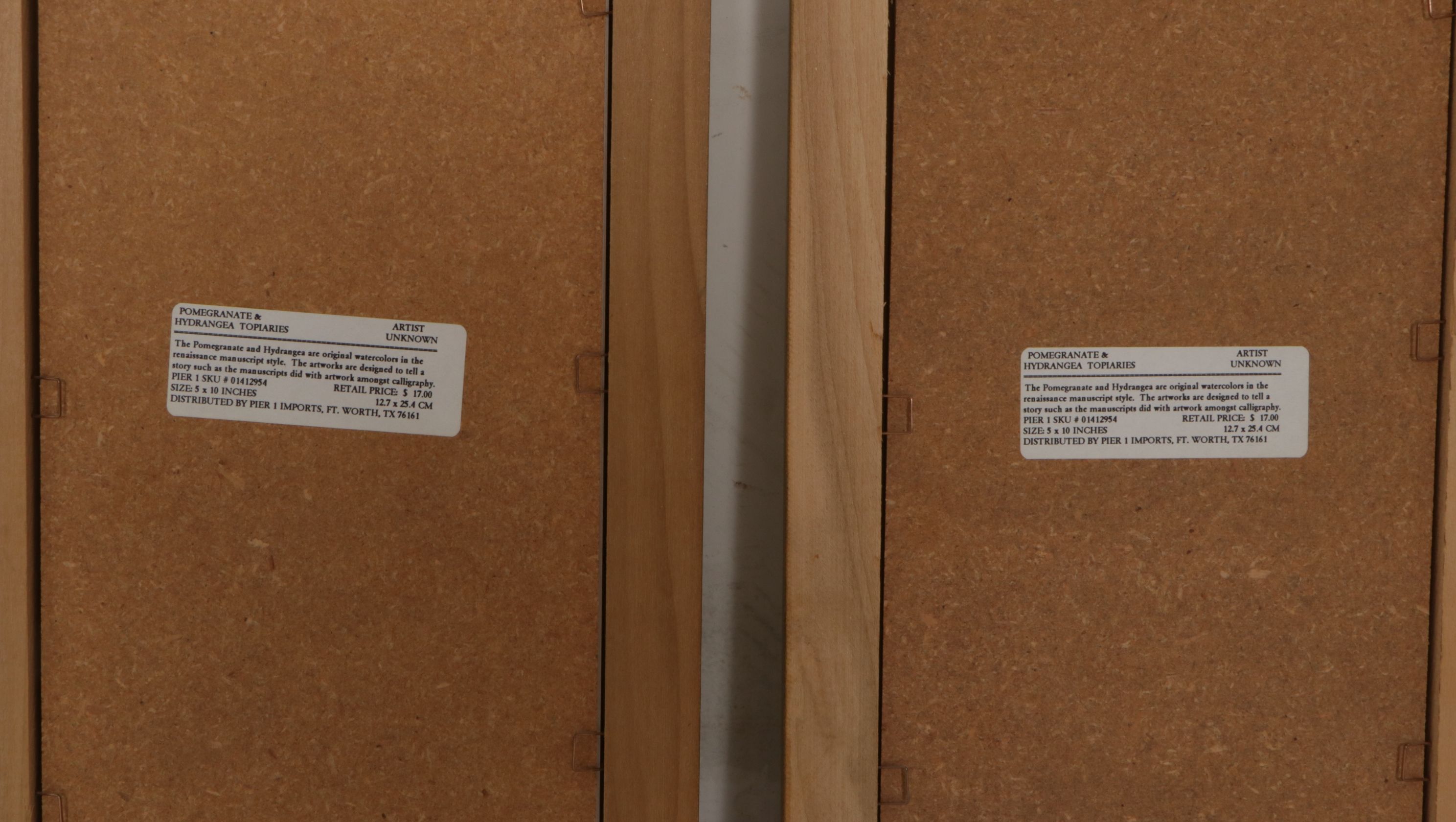 Framed "Far Niente" Cabernet Sauvignon Label & Other Wine Wall Decor