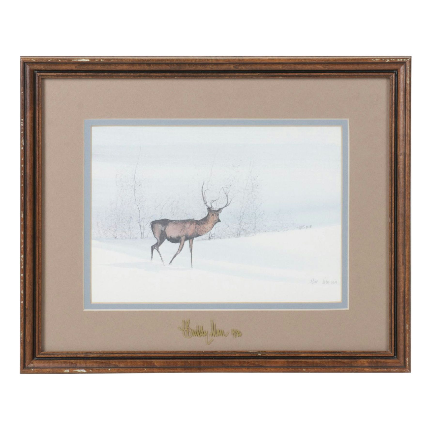 Offset Lithograph After Patricia Buckley Moss "Monarch", 1986