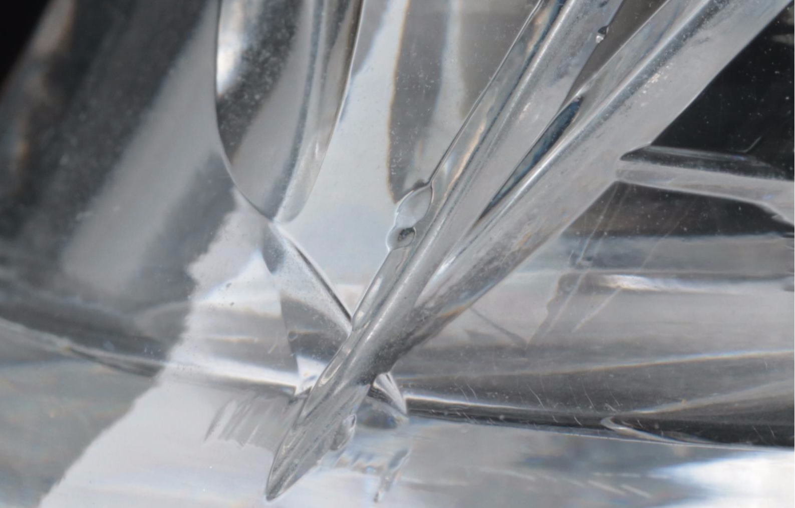 American Brilliant Style Cut Glass Vases, 20th Century