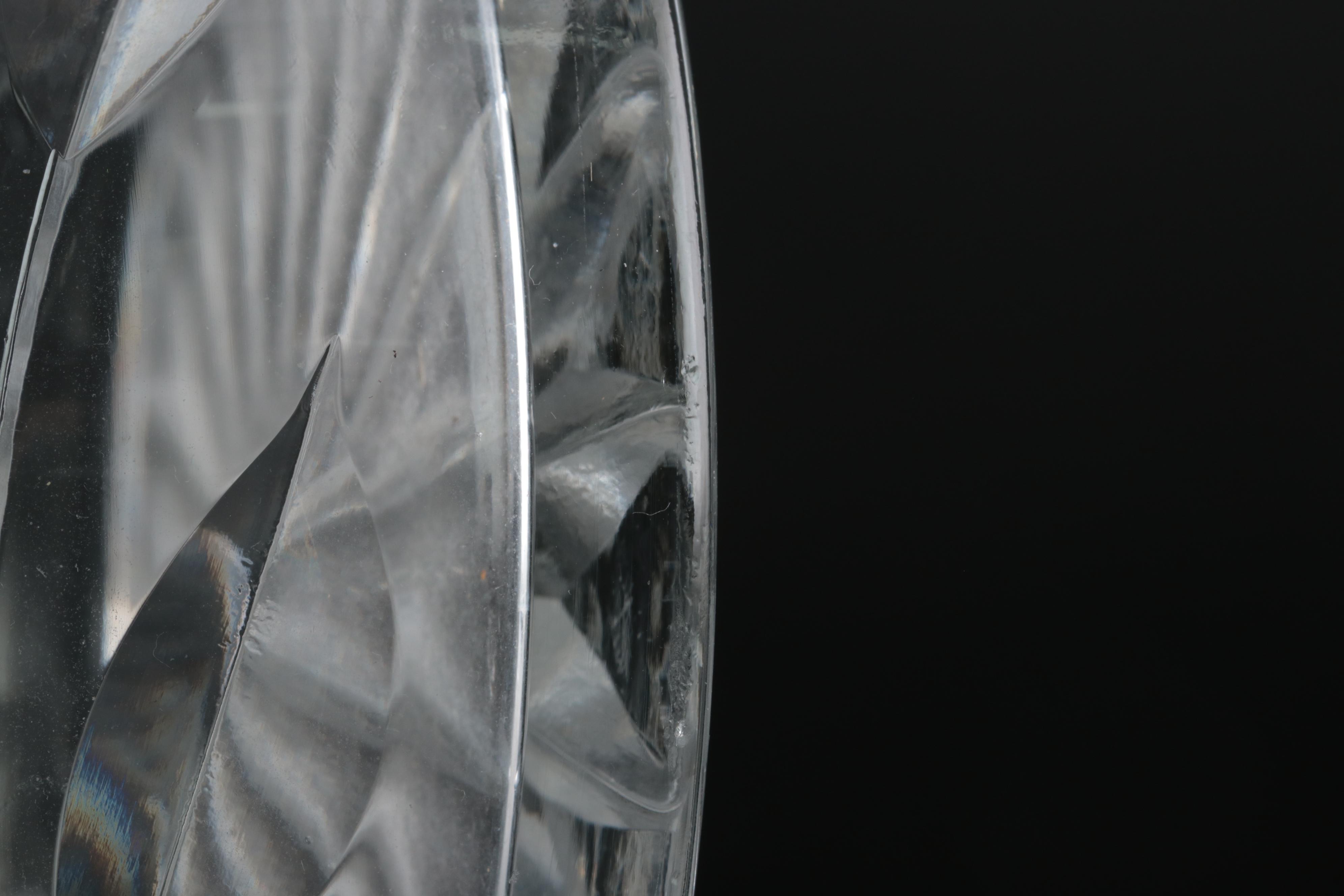 American Brilliant Style Cut Glass Vases, 20th Century