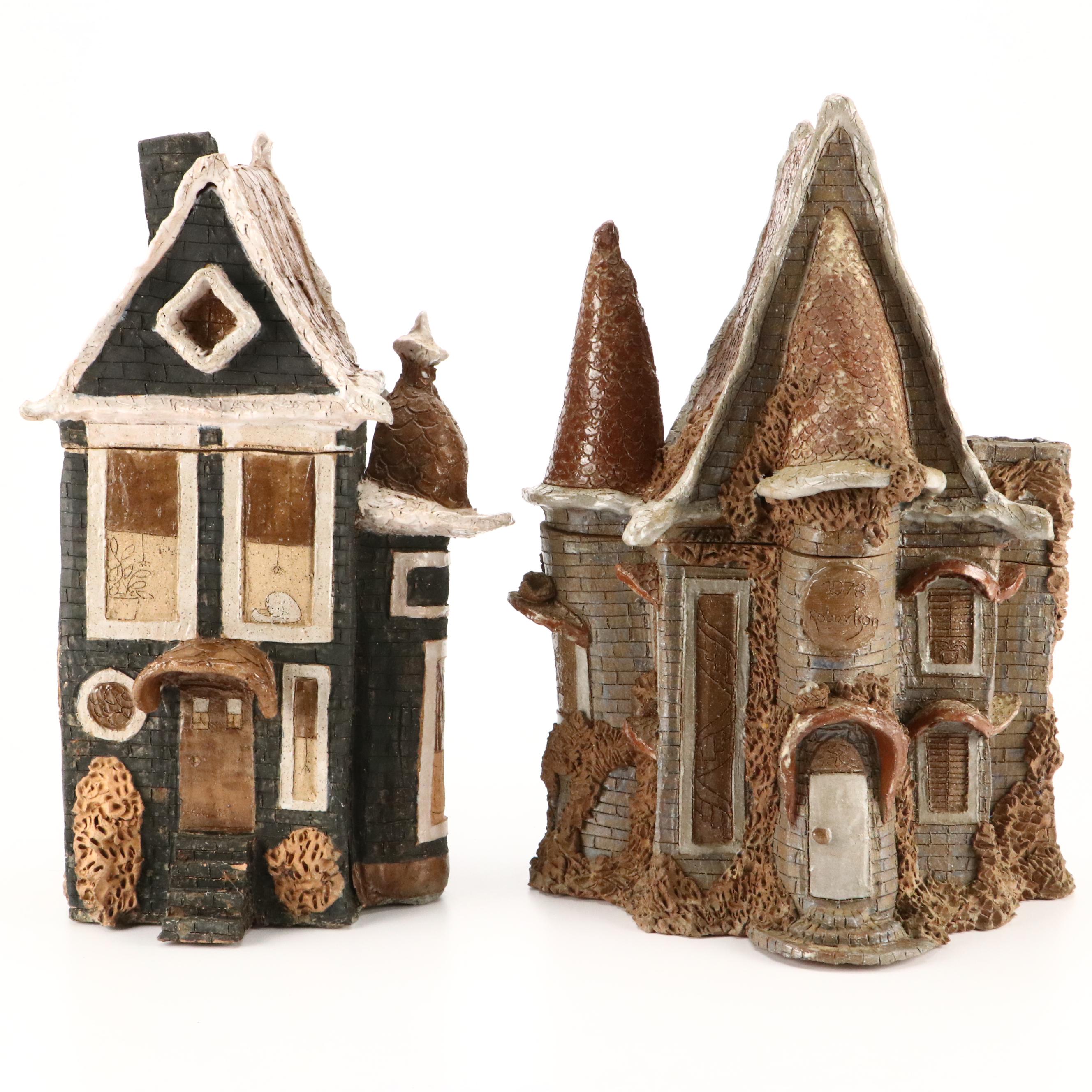 Ceramic "Robertson" House Jars