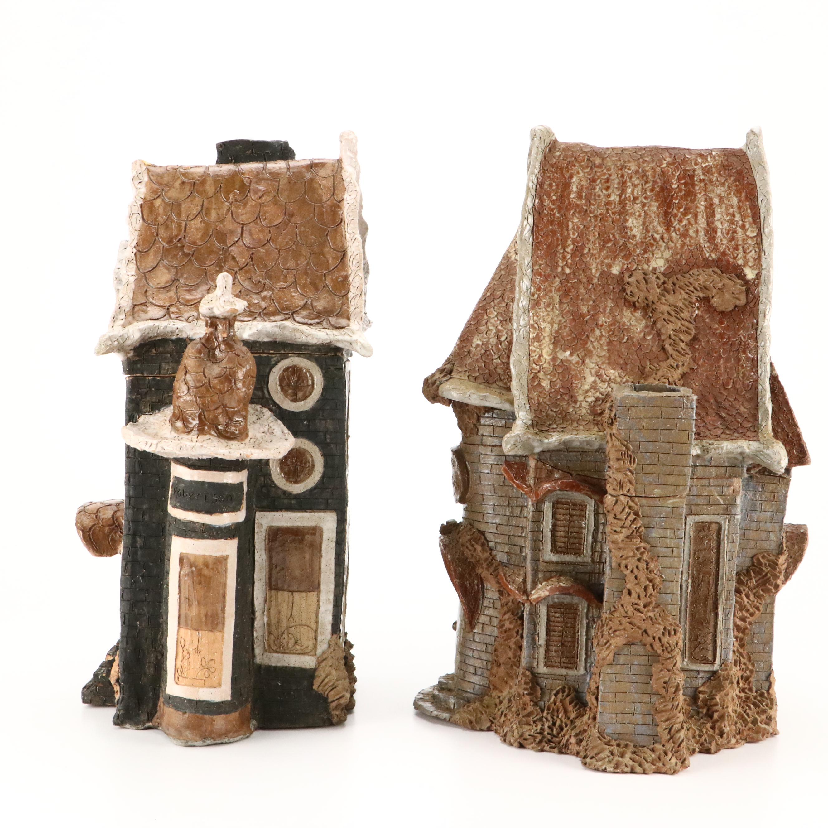 Ceramic "Robertson" House Jars