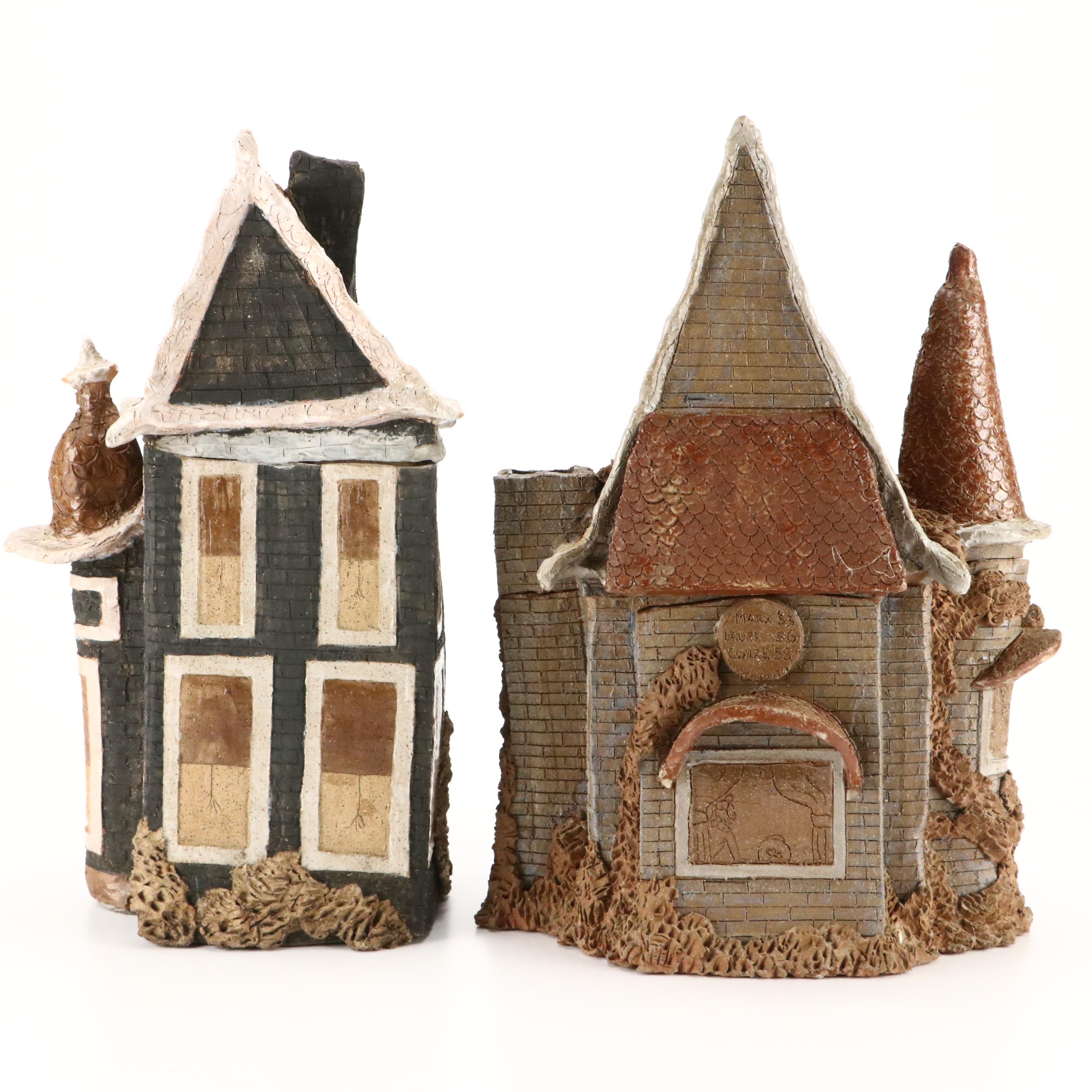 Ceramic "Robertson" House Jars