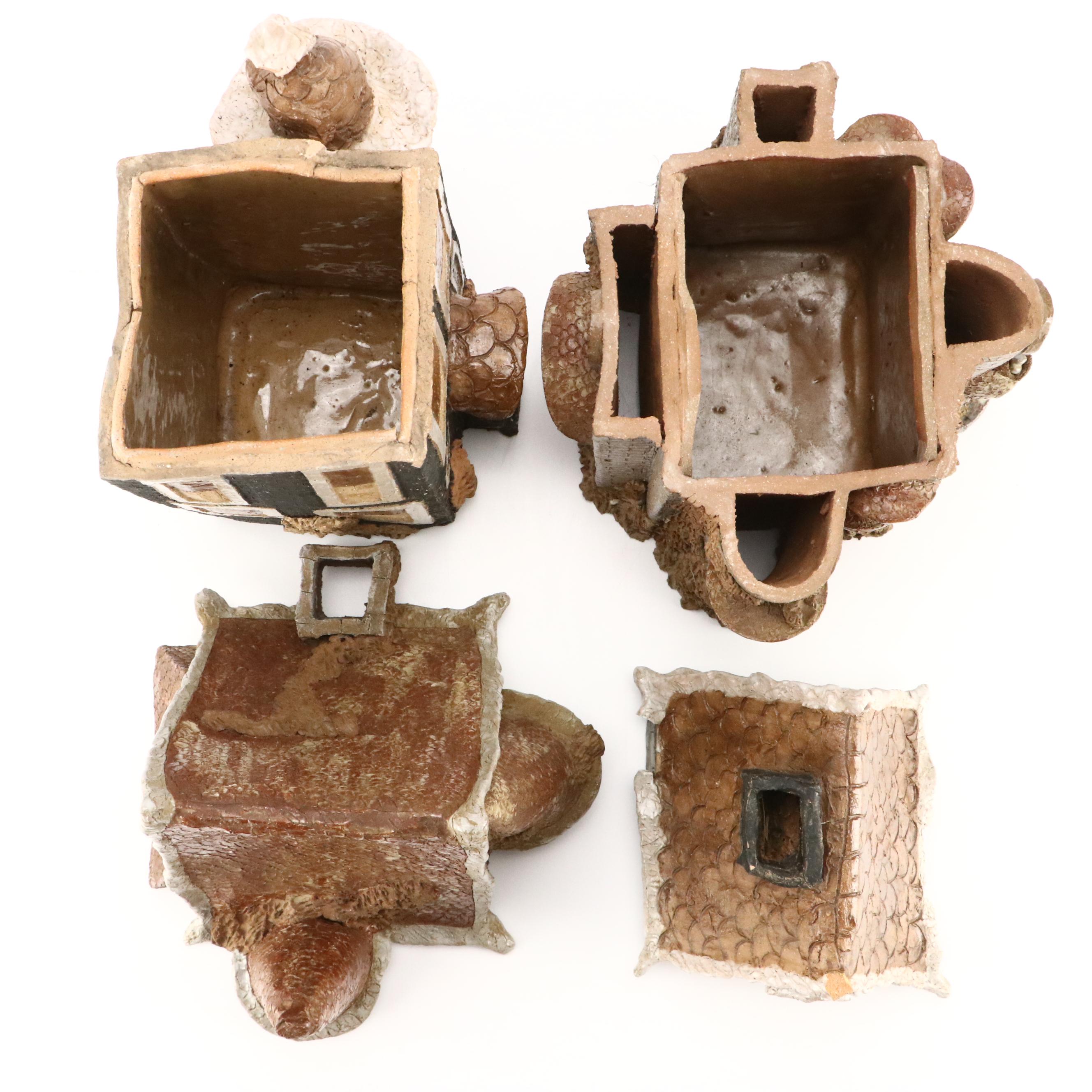 Ceramic "Robertson" House Jars