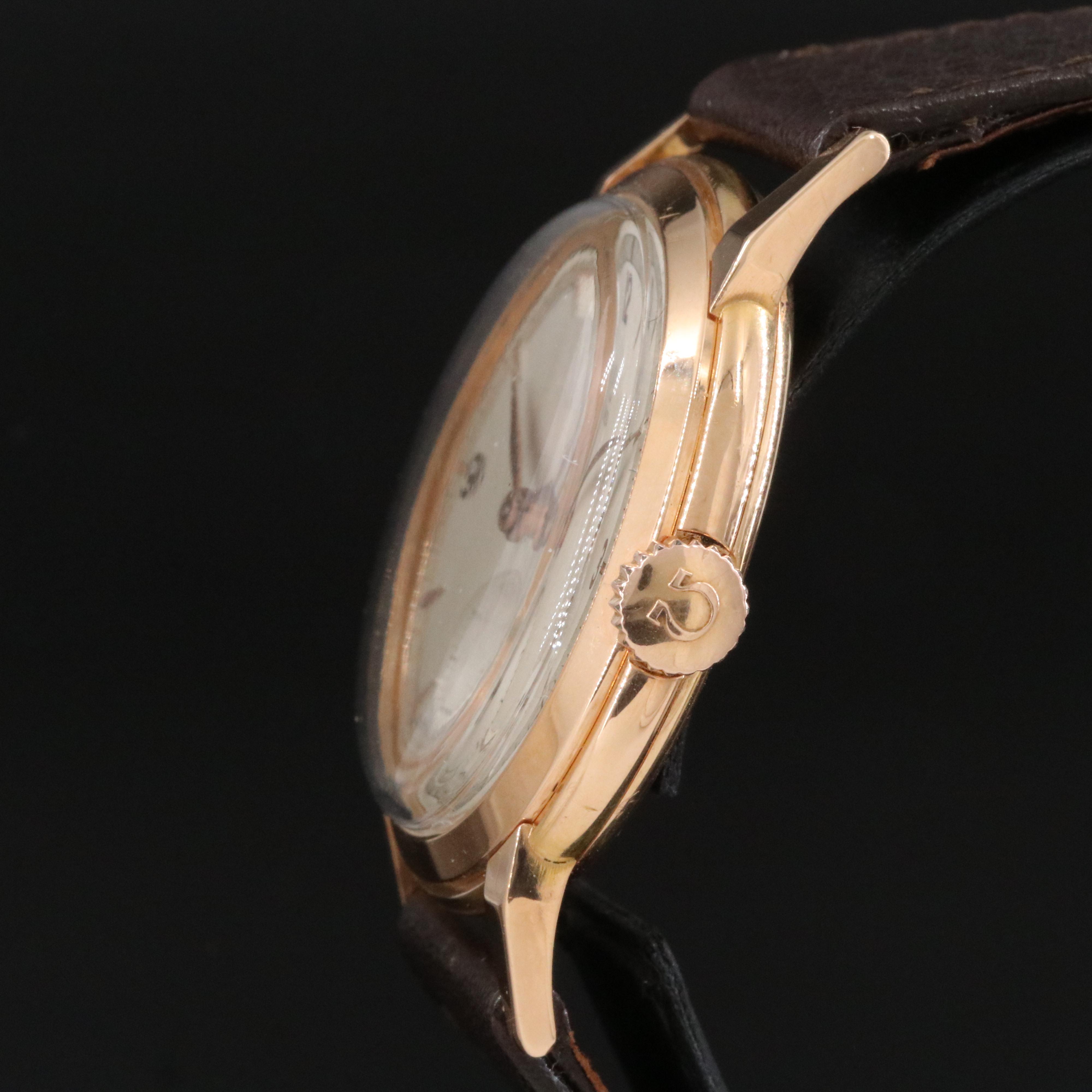 Omega 18K Gold Vintage Watch c.1949