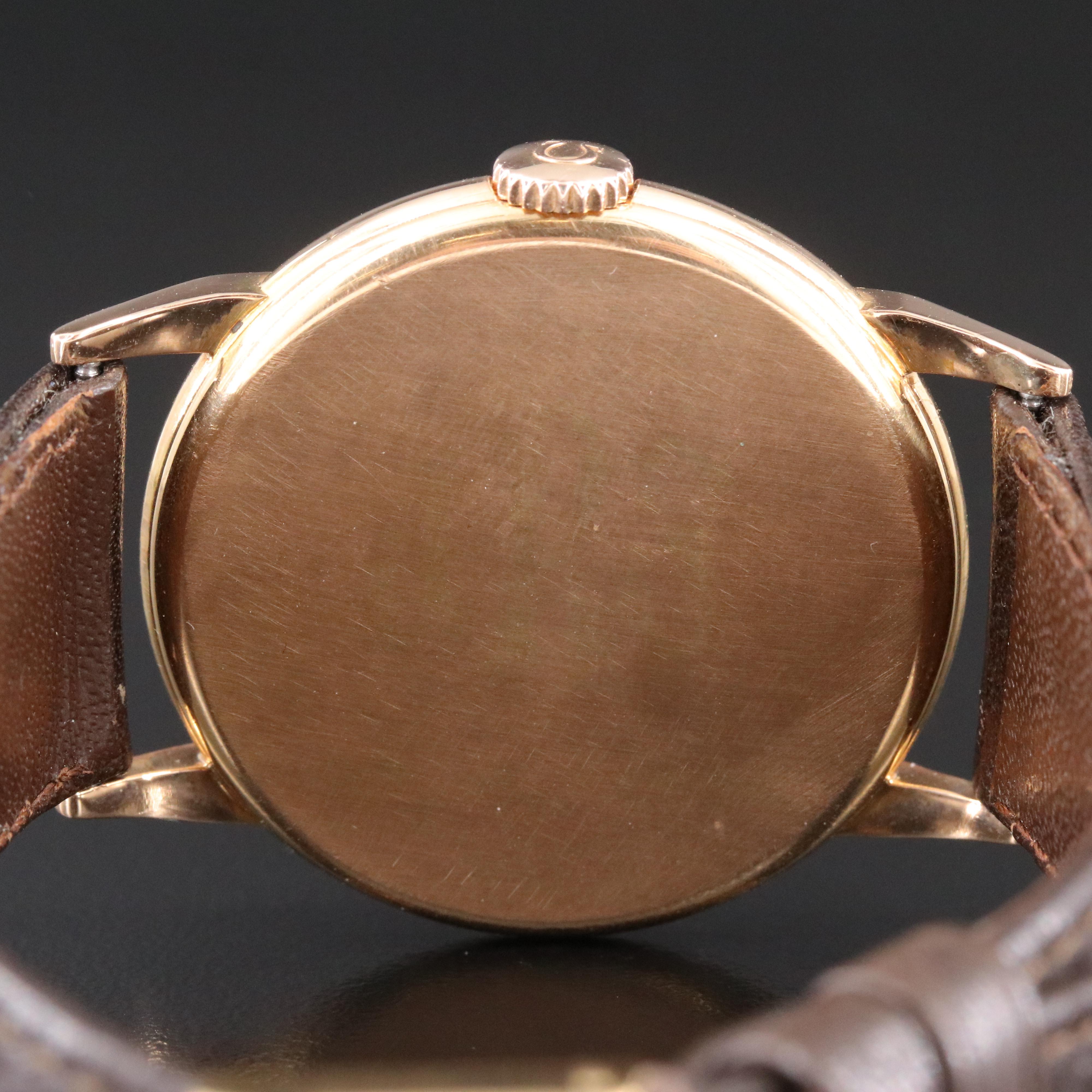 Omega 18K Gold Vintage Watch c.1949