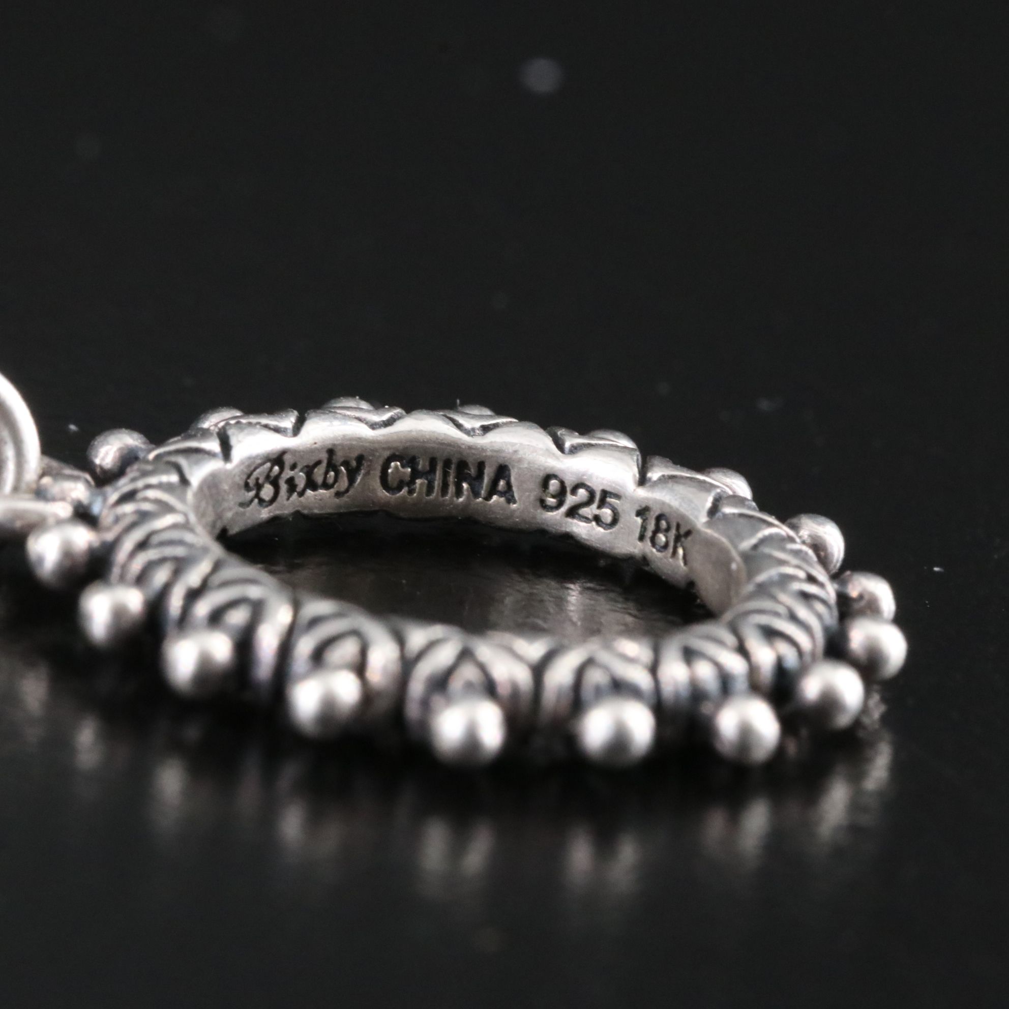 Barbara Bixby Sterling Necklace with 18K Accent