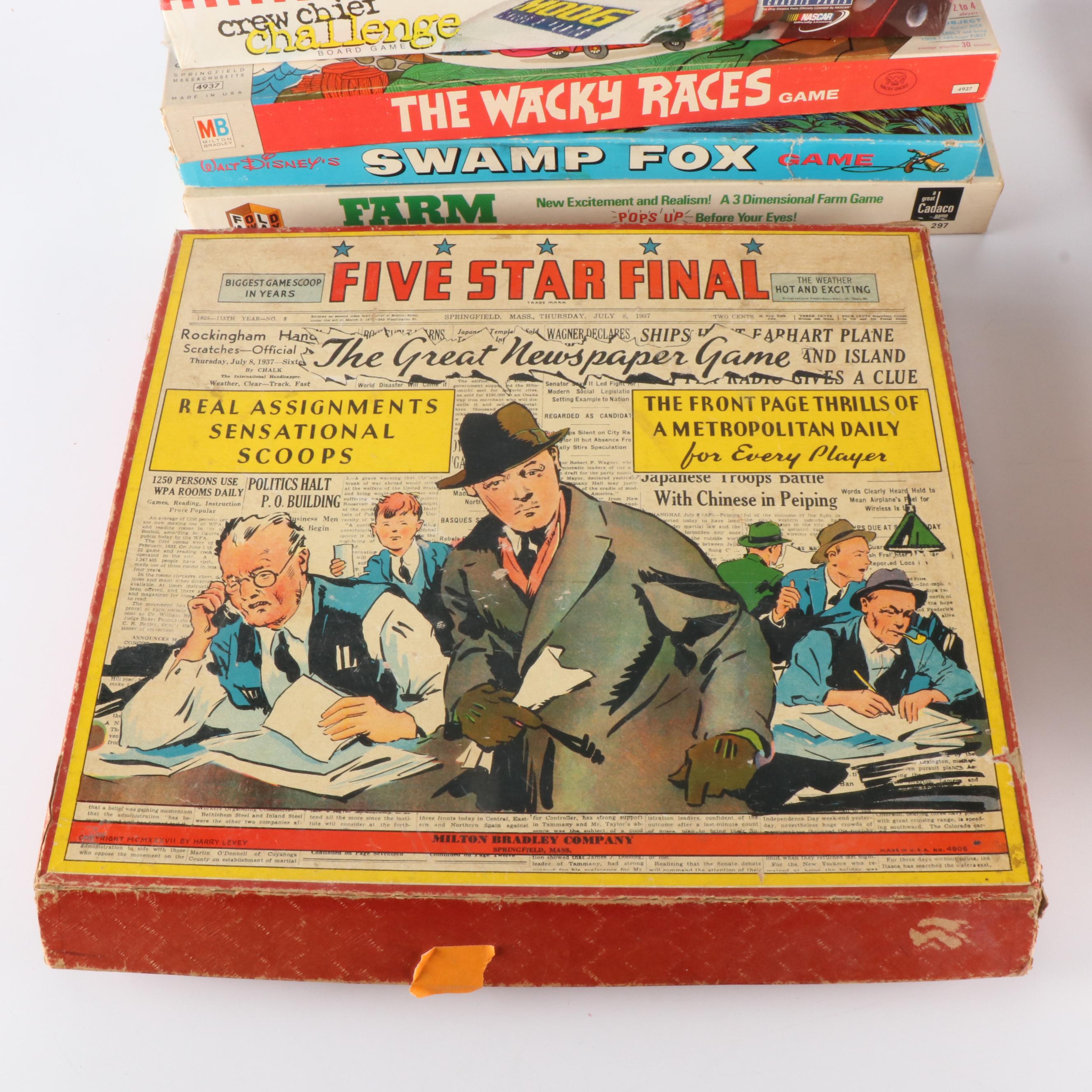 "Pinky Lee and the Runaway Frankfurters" and Other Kid's Board Games