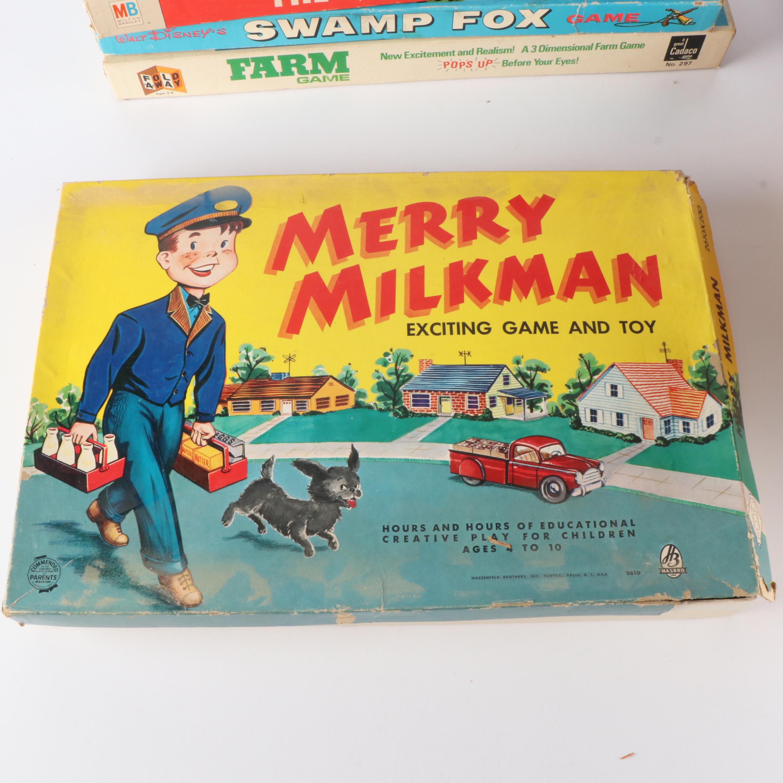 "Pinky Lee and the Runaway Frankfurters" and Other Kid's Board Games