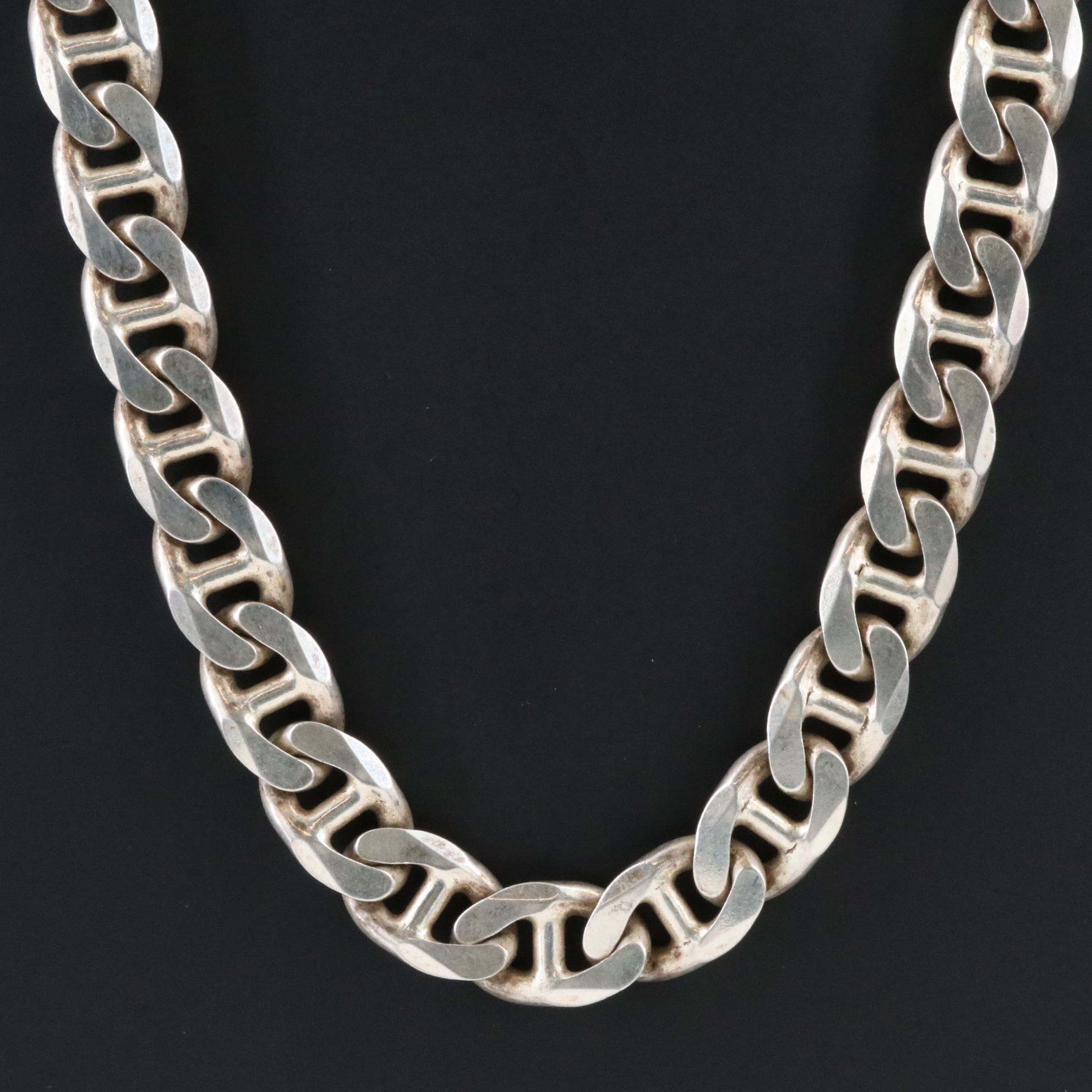 Repair Lot Italian Sterling Mariner Chain Necklace