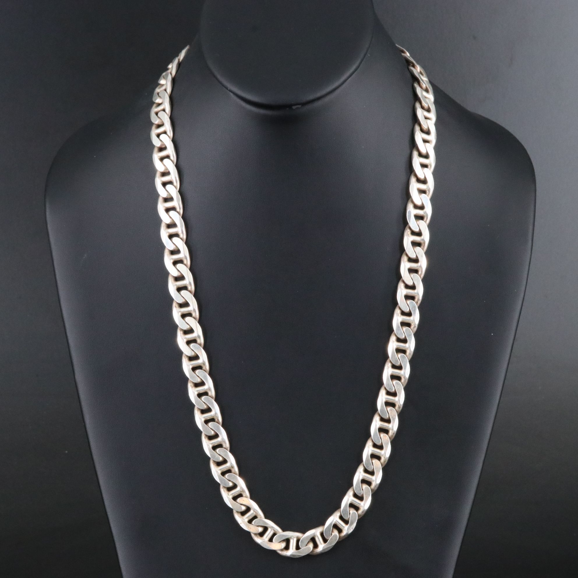 Repair Lot Italian Sterling Mariner Chain Necklace