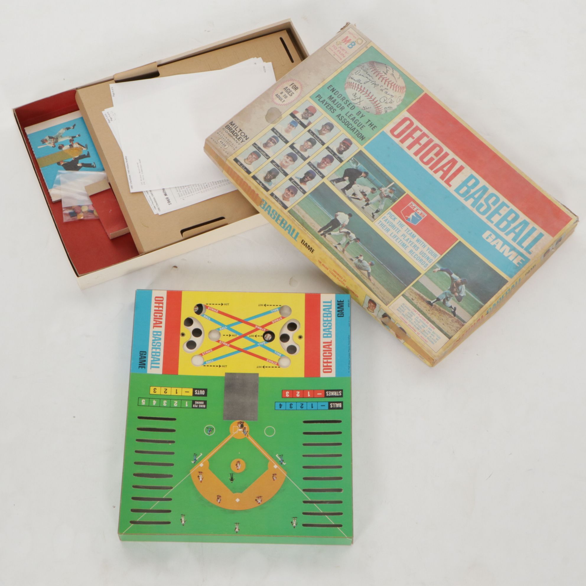 Wilson "Diamond Strategy Baseball" with Other Baseball & Basketball Board Games