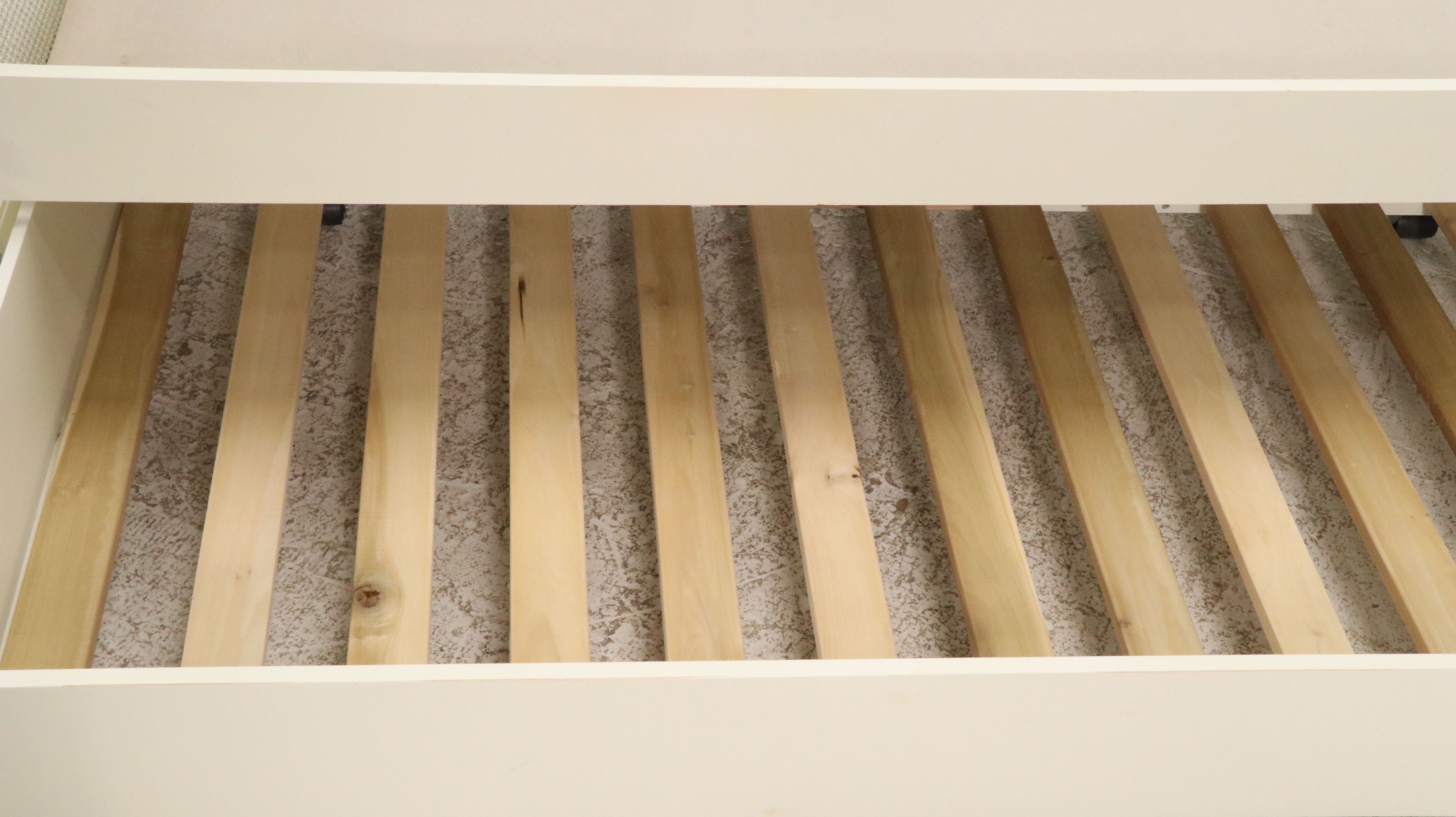 Stanley Furniture French Style Painted Wood and Cane Daybed