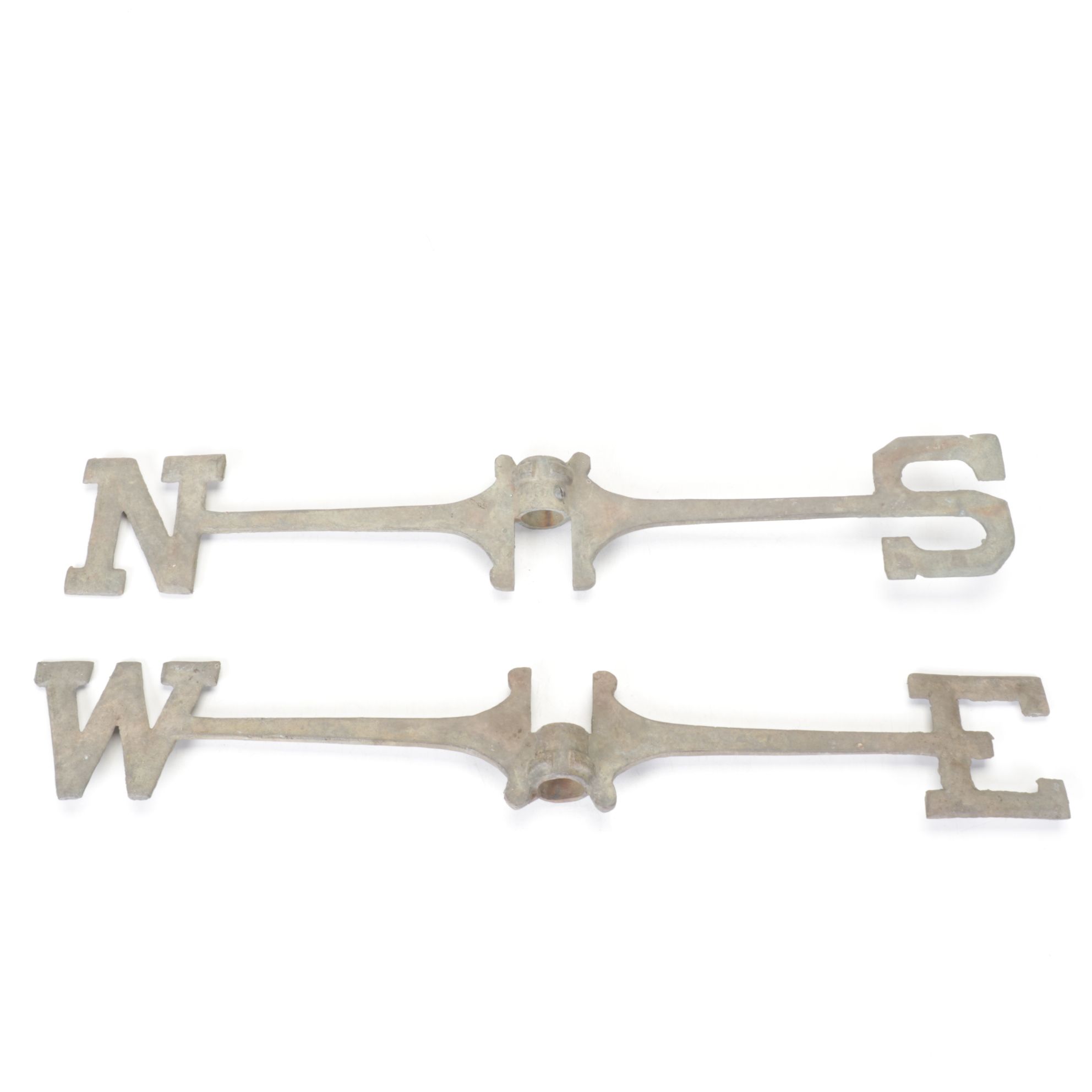 Metal Weathervane Directional Indicators, Mid to Late 20th Century