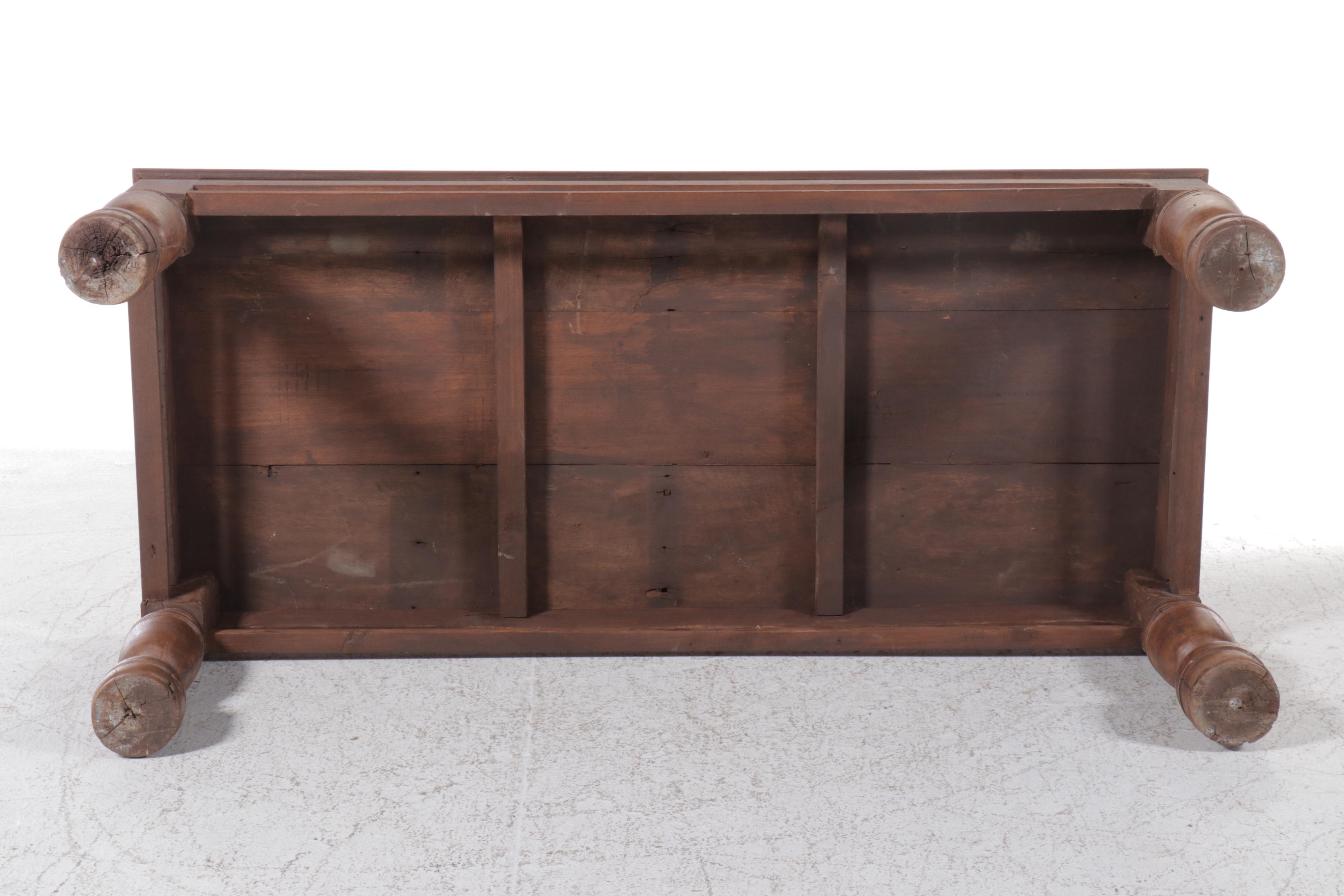 Jacobean Style Wooden Coffee Table