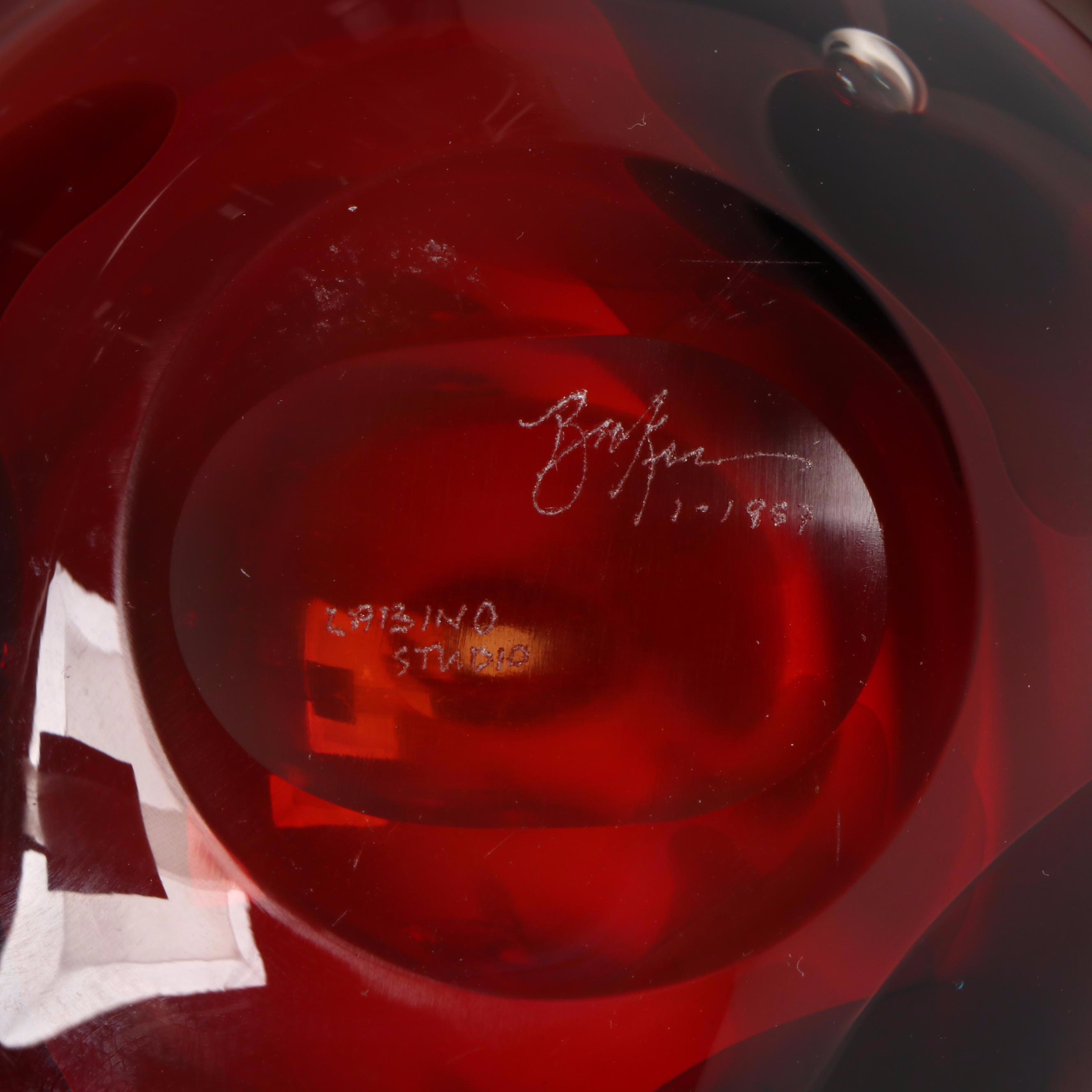 Labino Studios Art Glass Perfume Bottles, Mid to late 20th C