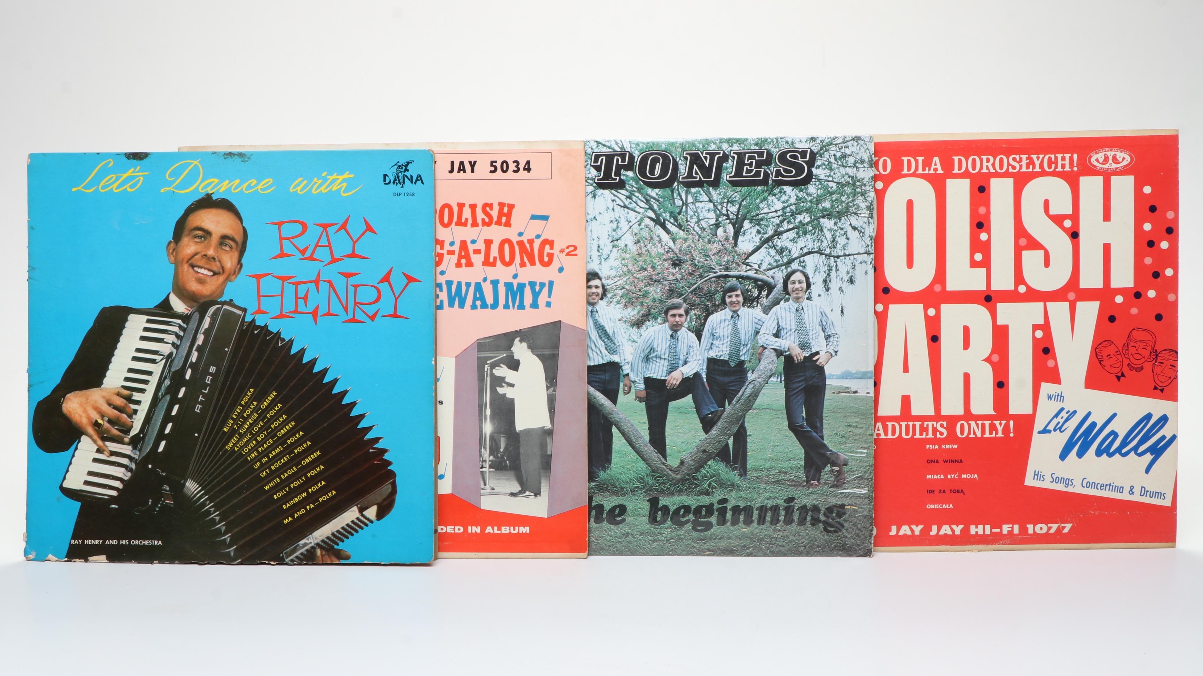 Wally Mack "Cosmopolitan Dance Party" and More Polish Polka Vinyl Records