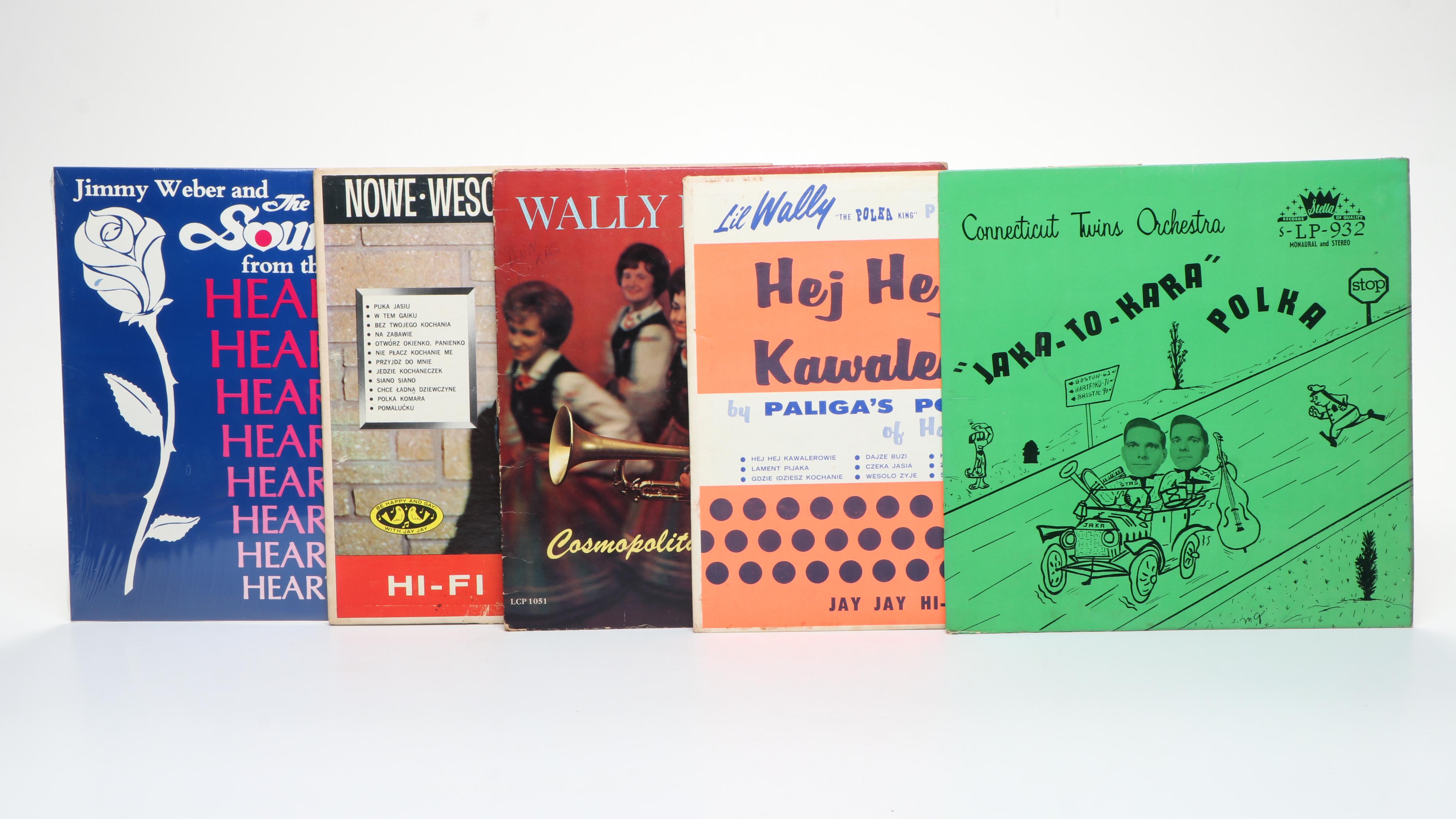 Wally Mack "Cosmopolitan Dance Party" and More Polish Polka Vinyl Records