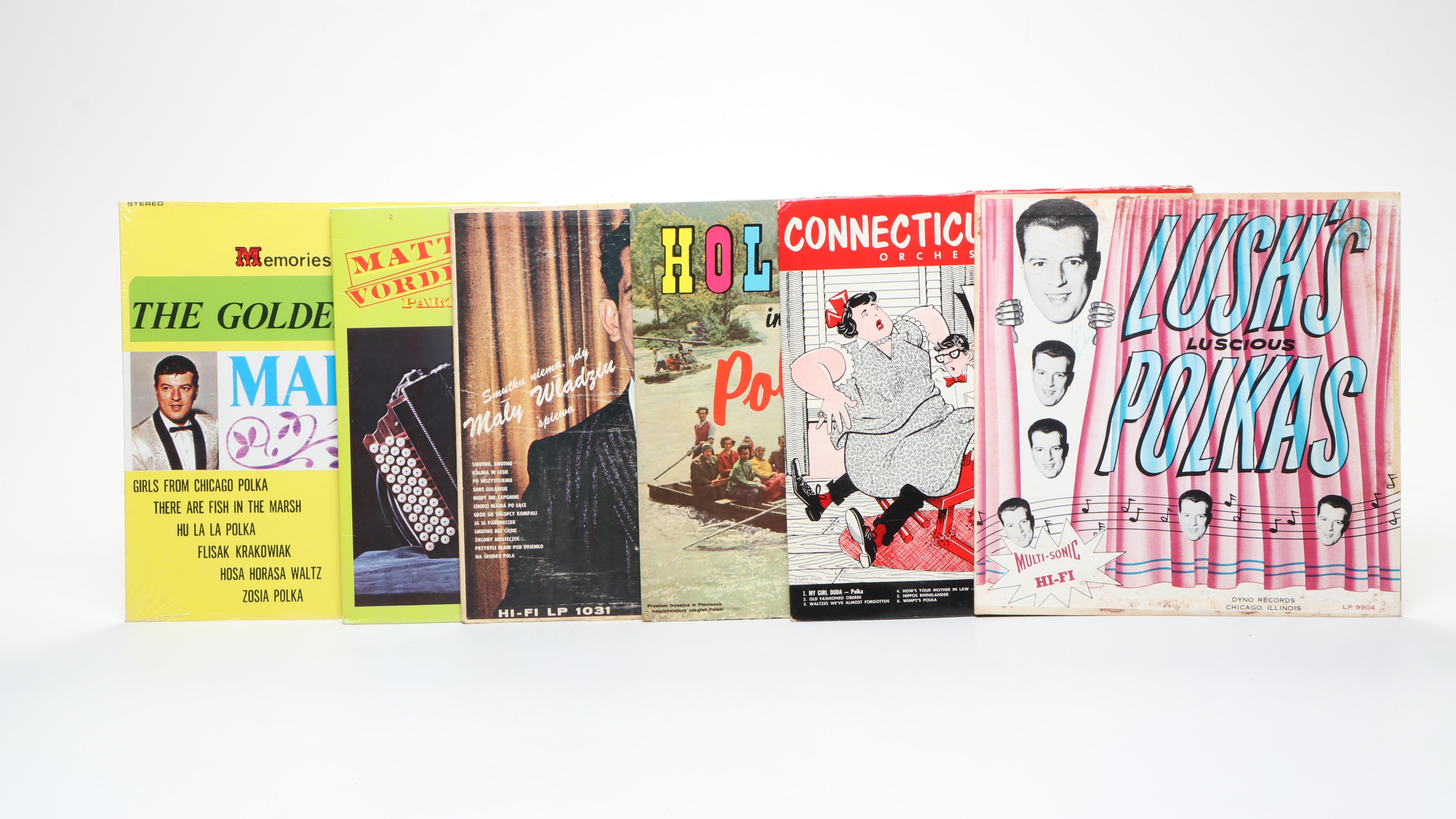 Wally Mack "Cosmopolitan Dance Party" and More Polish Polka Vinyl Records