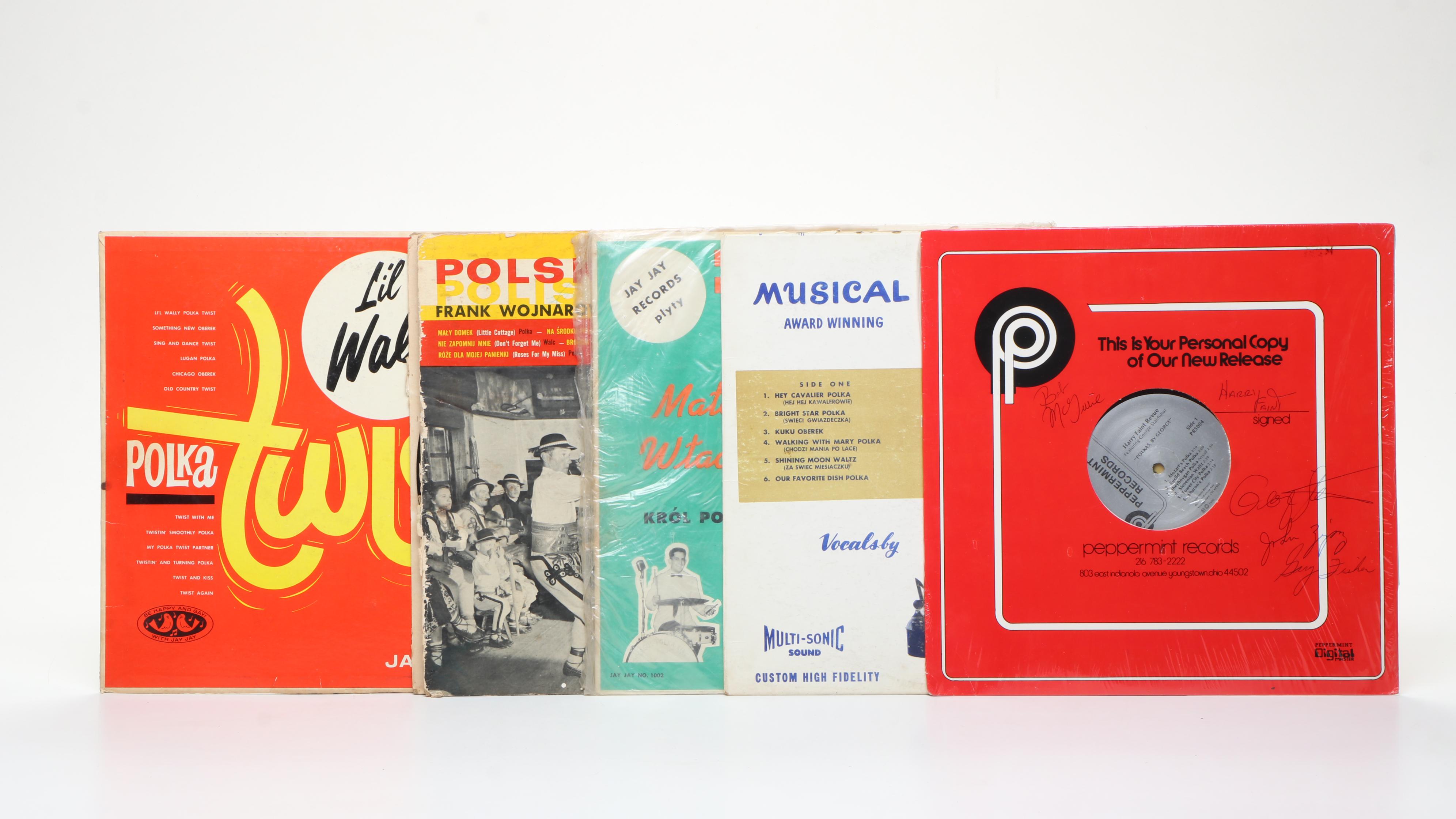 Wally Mack "Cosmopolitan Dance Party" and More Polish Polka Vinyl Records