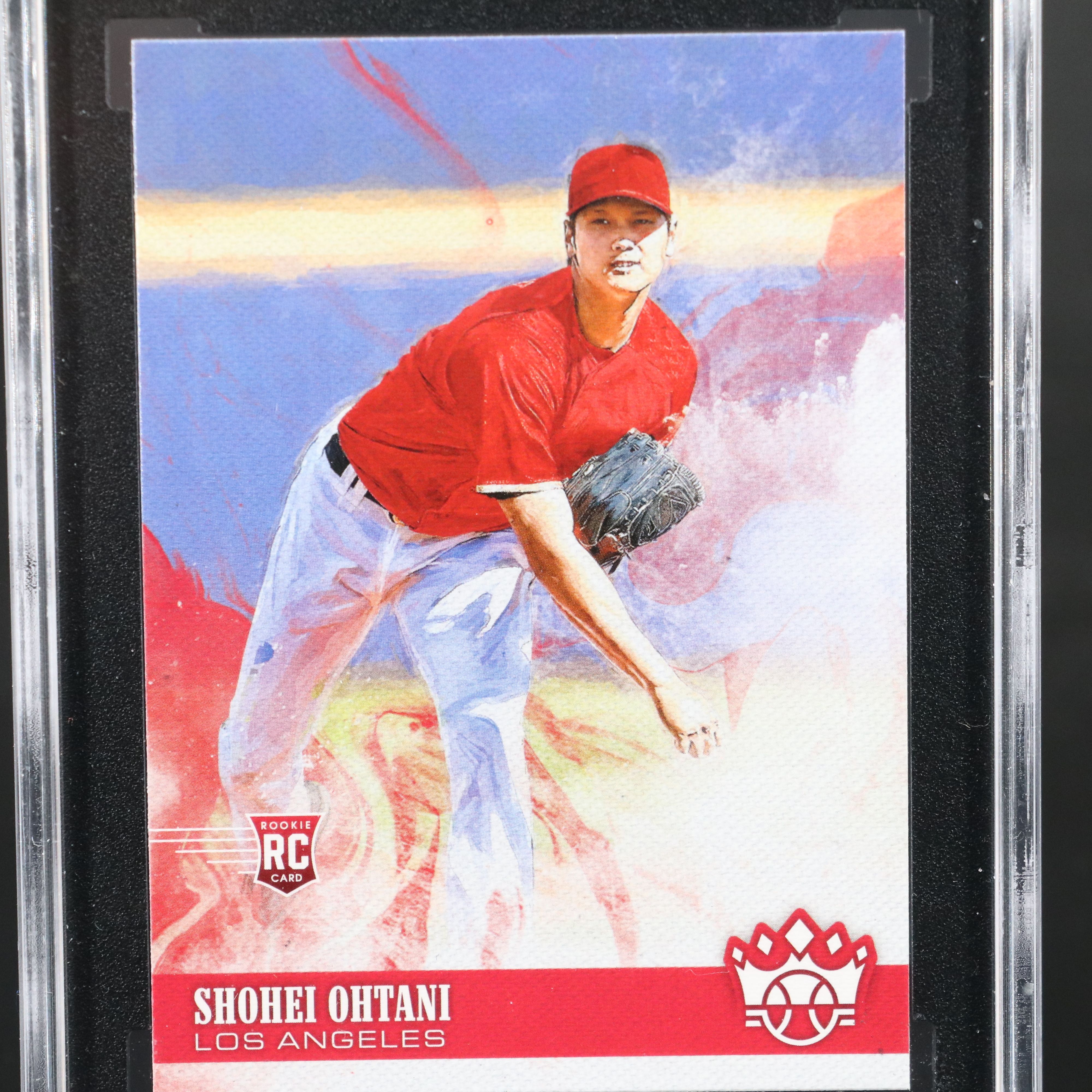 2018 Diamond Kings Shohei Ohtani Rookie Baseball Card Graded SGC 10