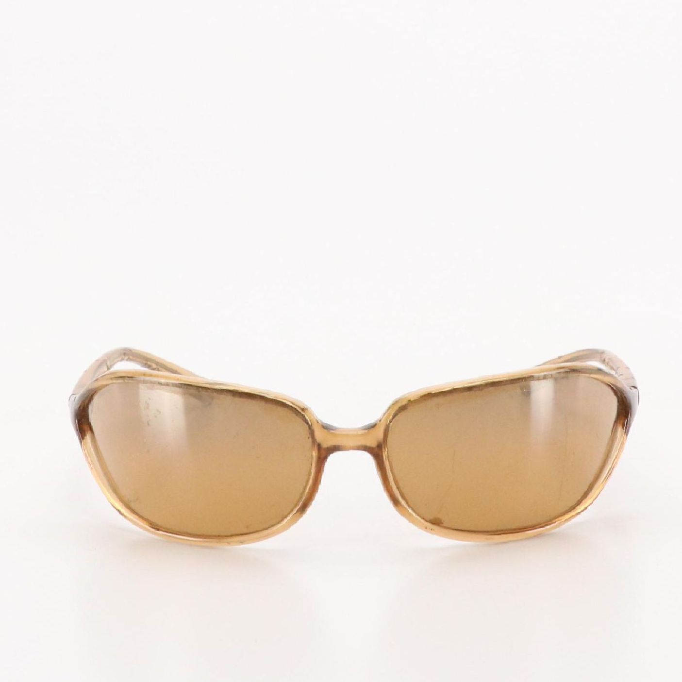 Prada SPR 05E 1BQ-5L1 Vintage Oval Wrap Sunglasses