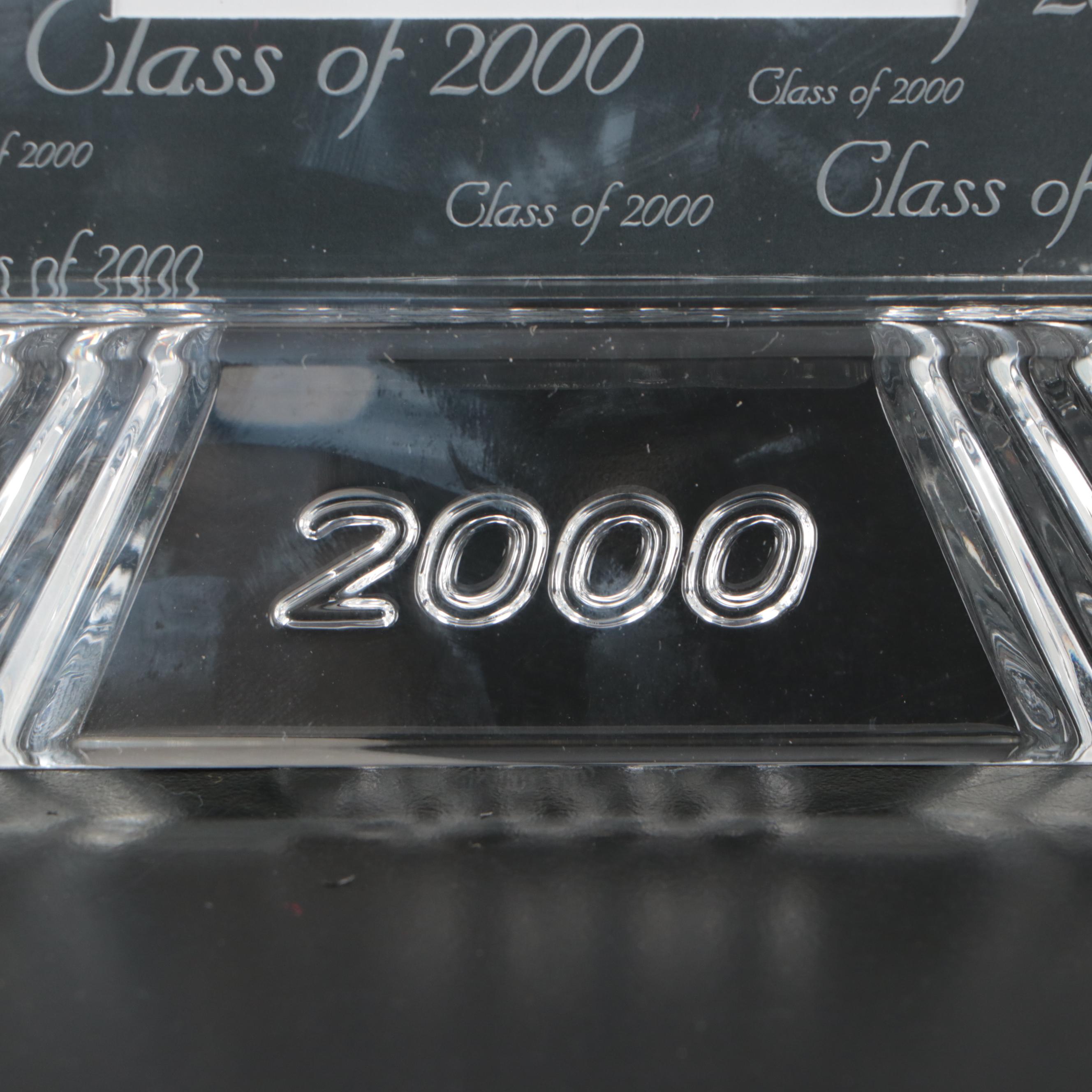 Waterford Crystal Millennium Series 4 x 6 Picture Frames