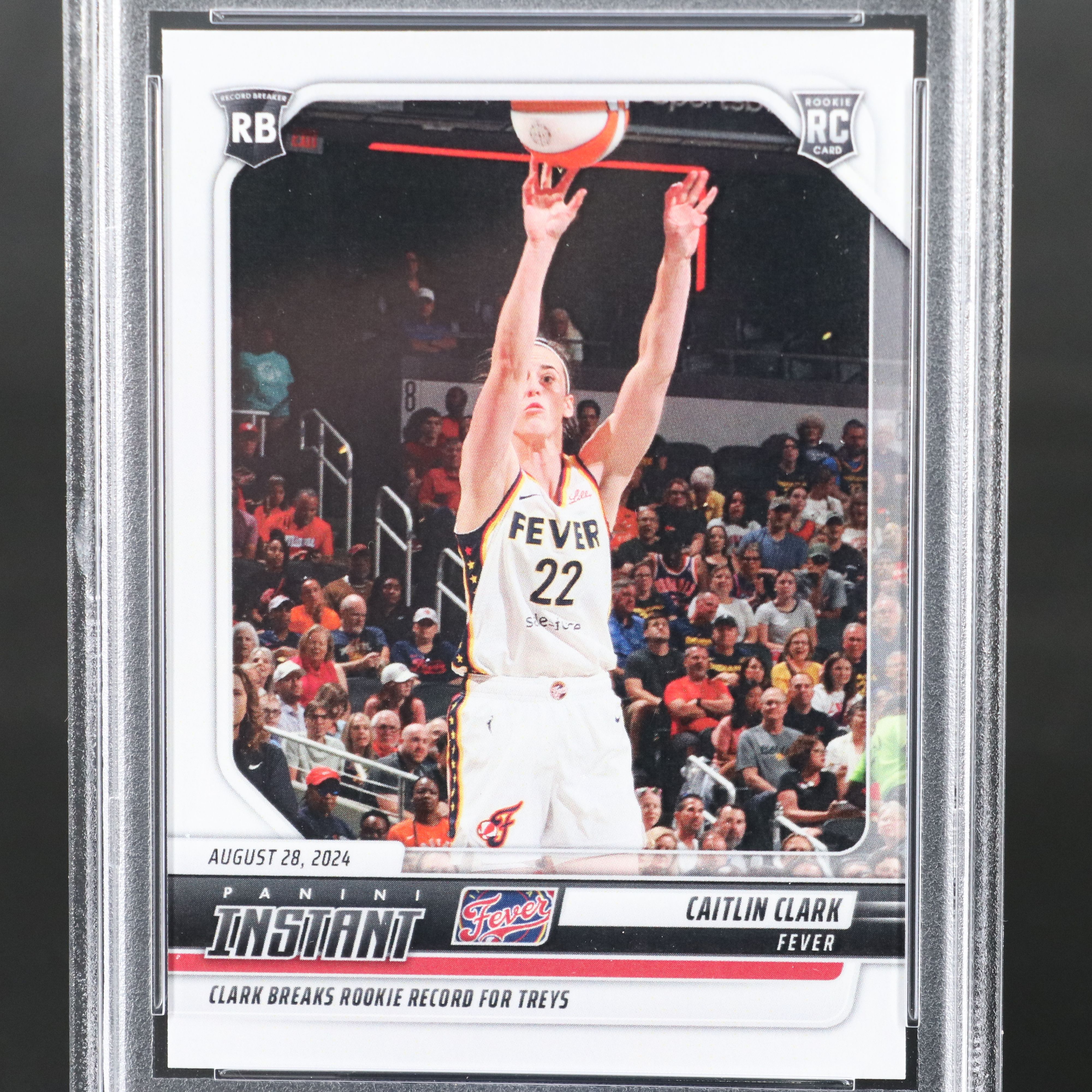 2024 Panini Instant Caitlin Clark Rookie Basketball Card Graded PSA 10