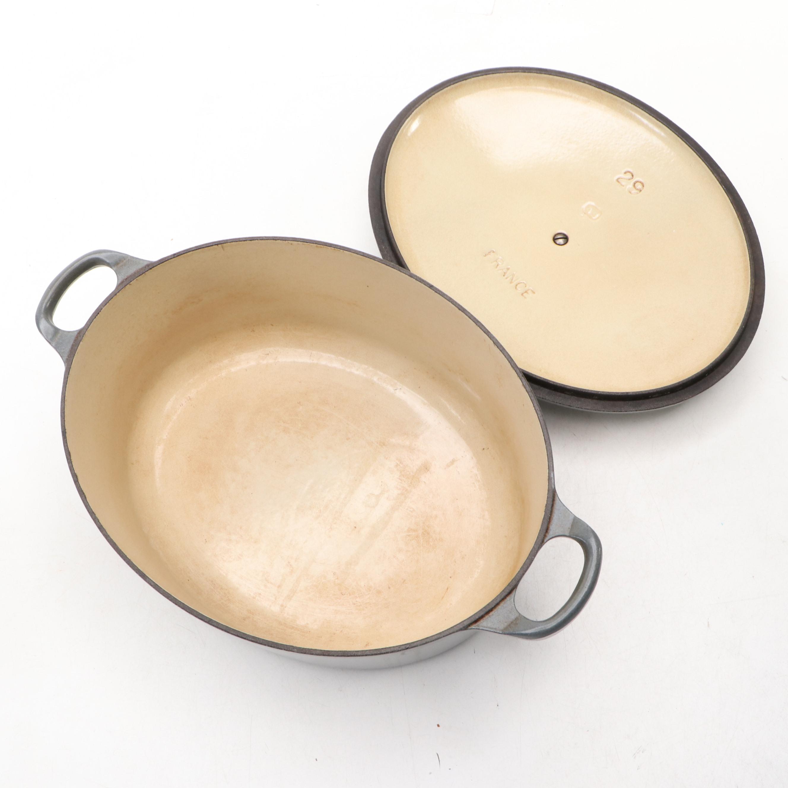 Le Creuset 4.7L Enameled Cast Iron Oval Dutch Oven