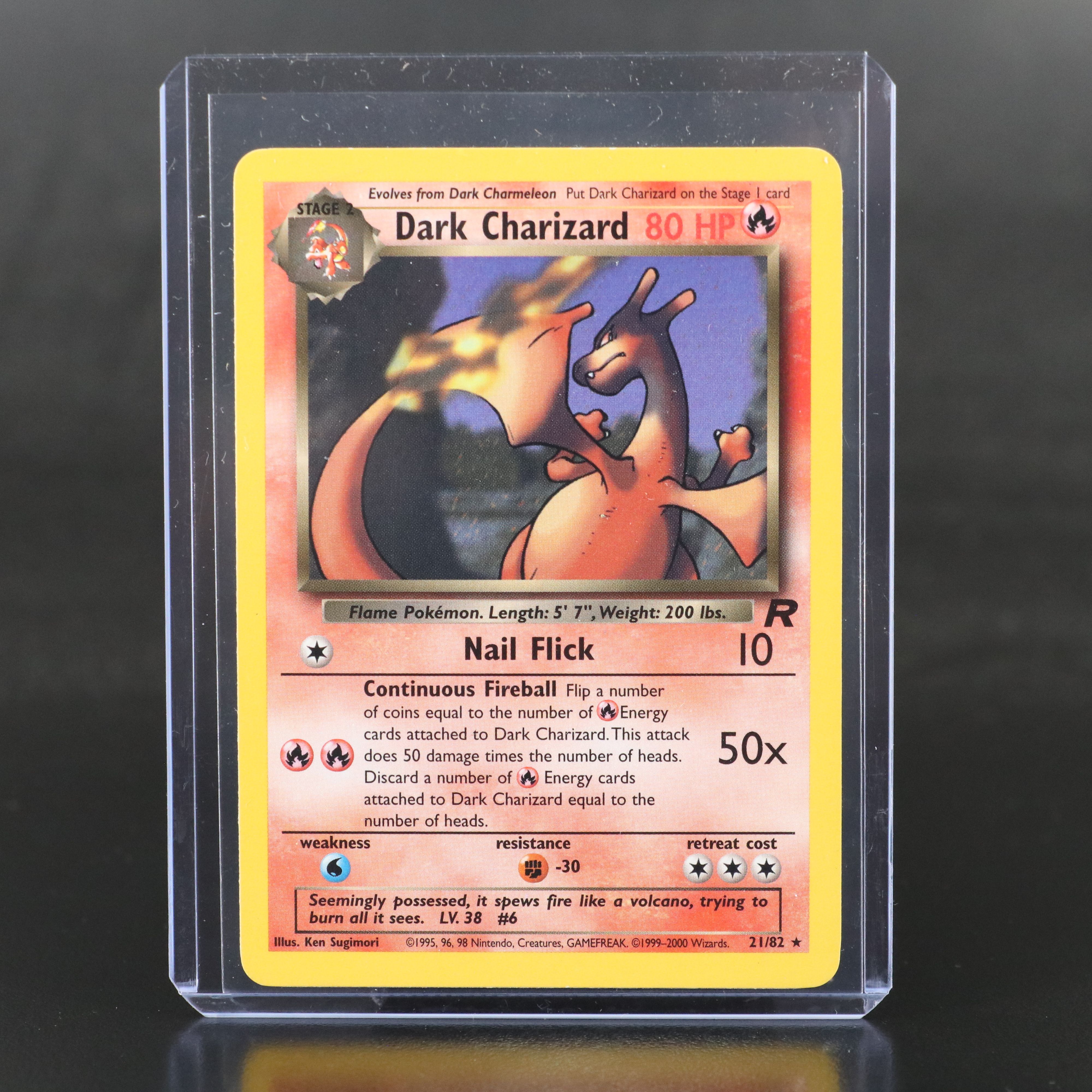 Team Rocket Dark Charizard Pokémon Card