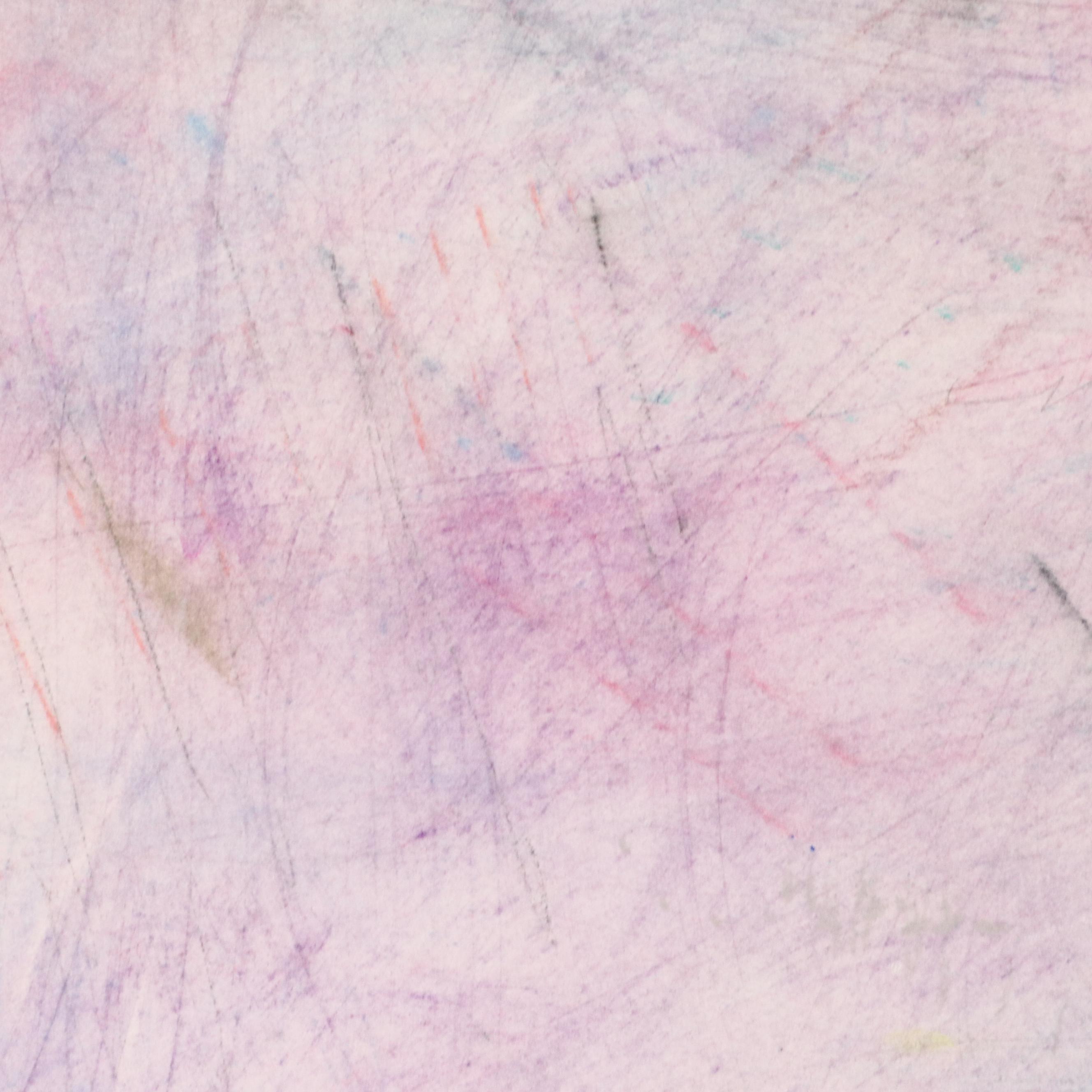 Garcia Abstract Mixed Media Composition, Circa 1985