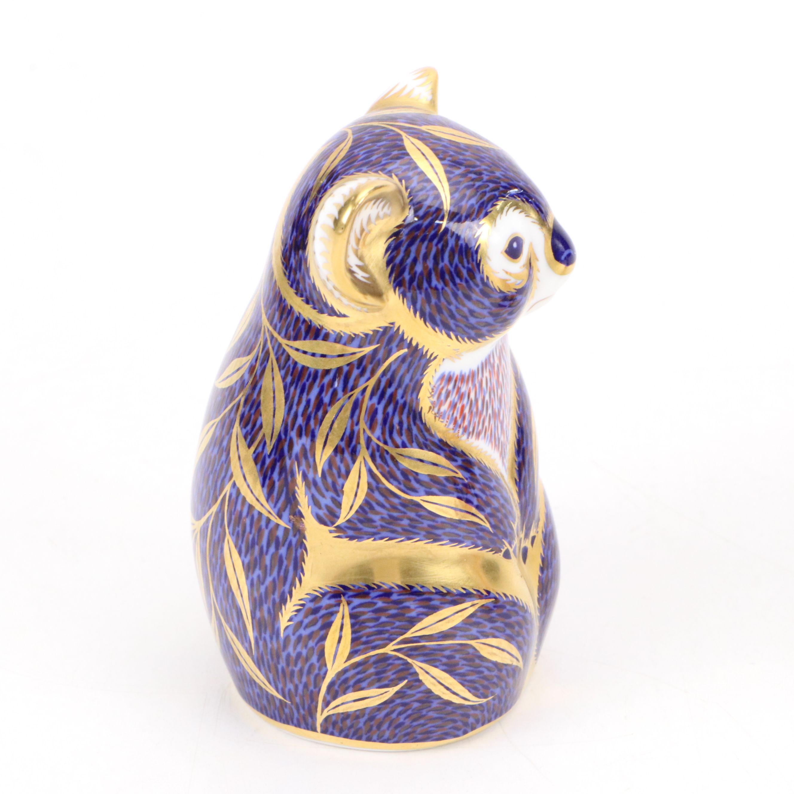 Royal Crown Derby Imari Collection "Koala" Bone China Paperweight