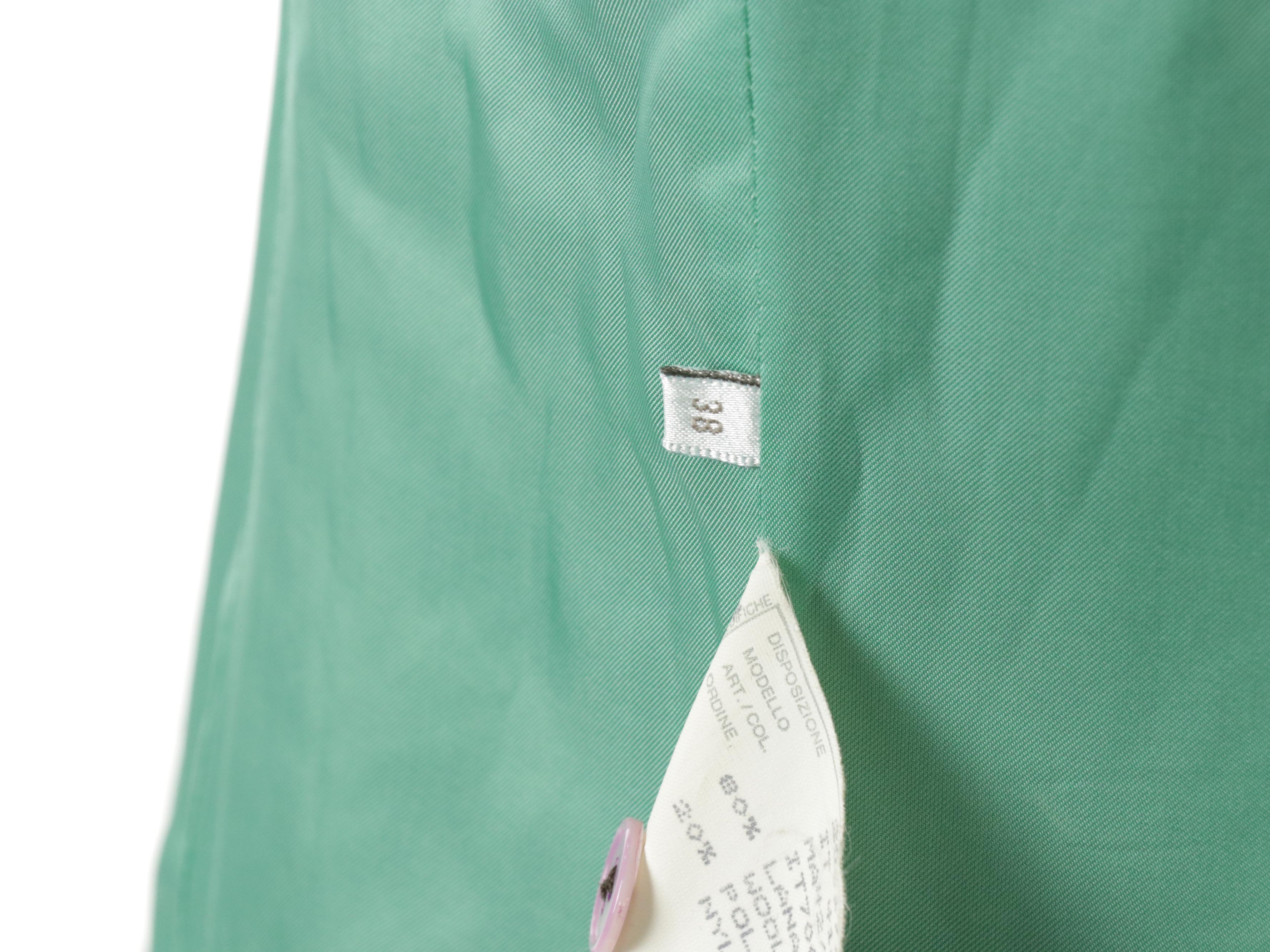 Paul Smith Wool Double-Breasted Long Overcoat